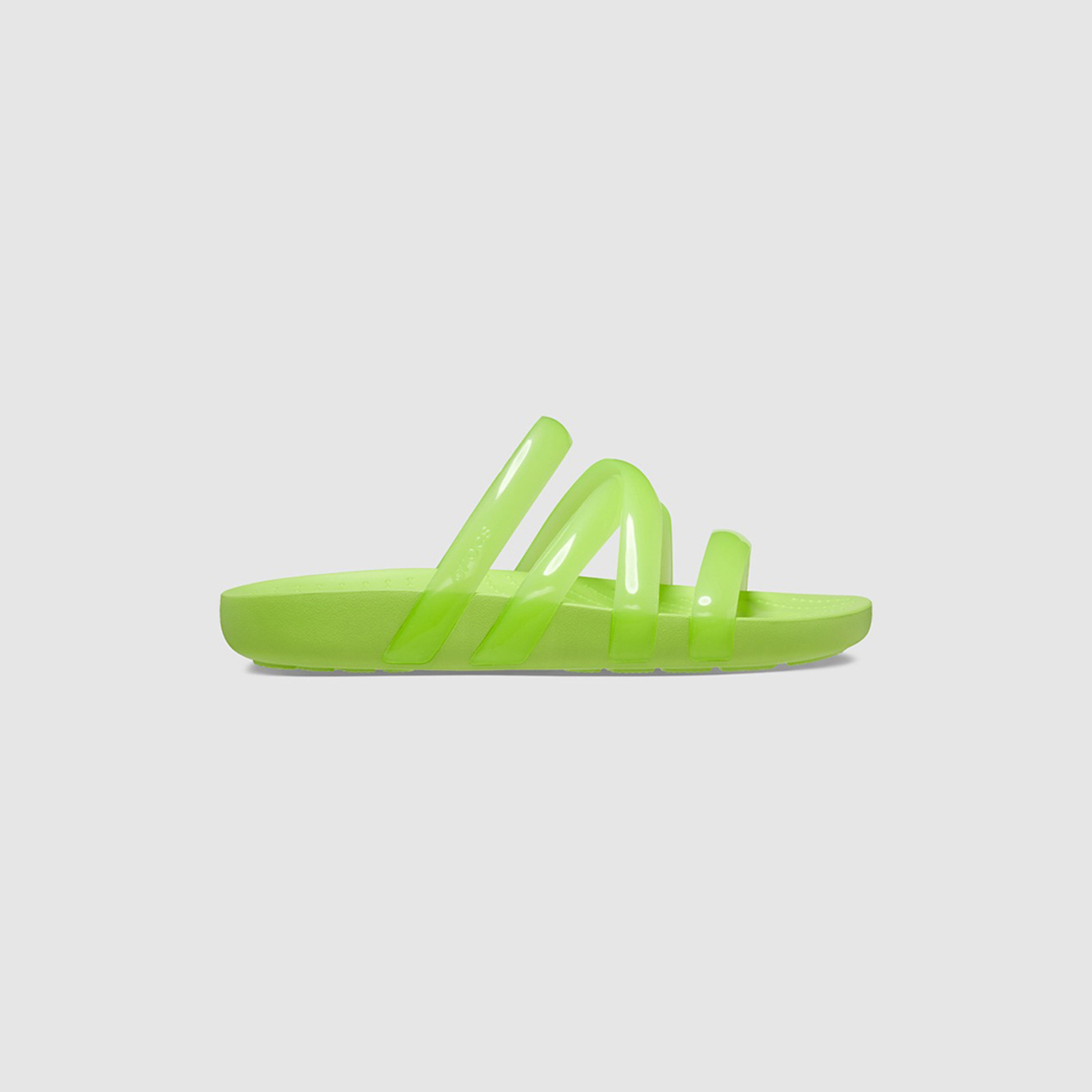  سلايد صندل نسائي من كروكس ذو سبلاش جلوسي سترابي-women-shoes-sandals-flats-image-9