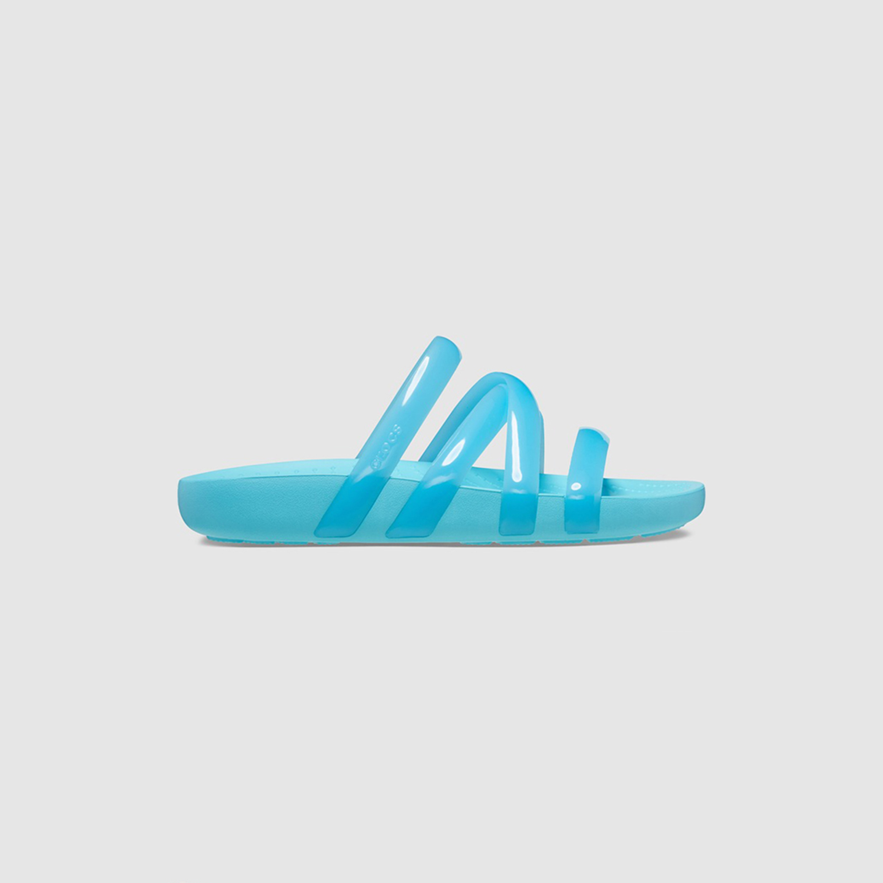  سلايد صندل نسائي من كروكس ذو سبلاش جلوسي سترابي-women-shoes-sandals-flats-image-15