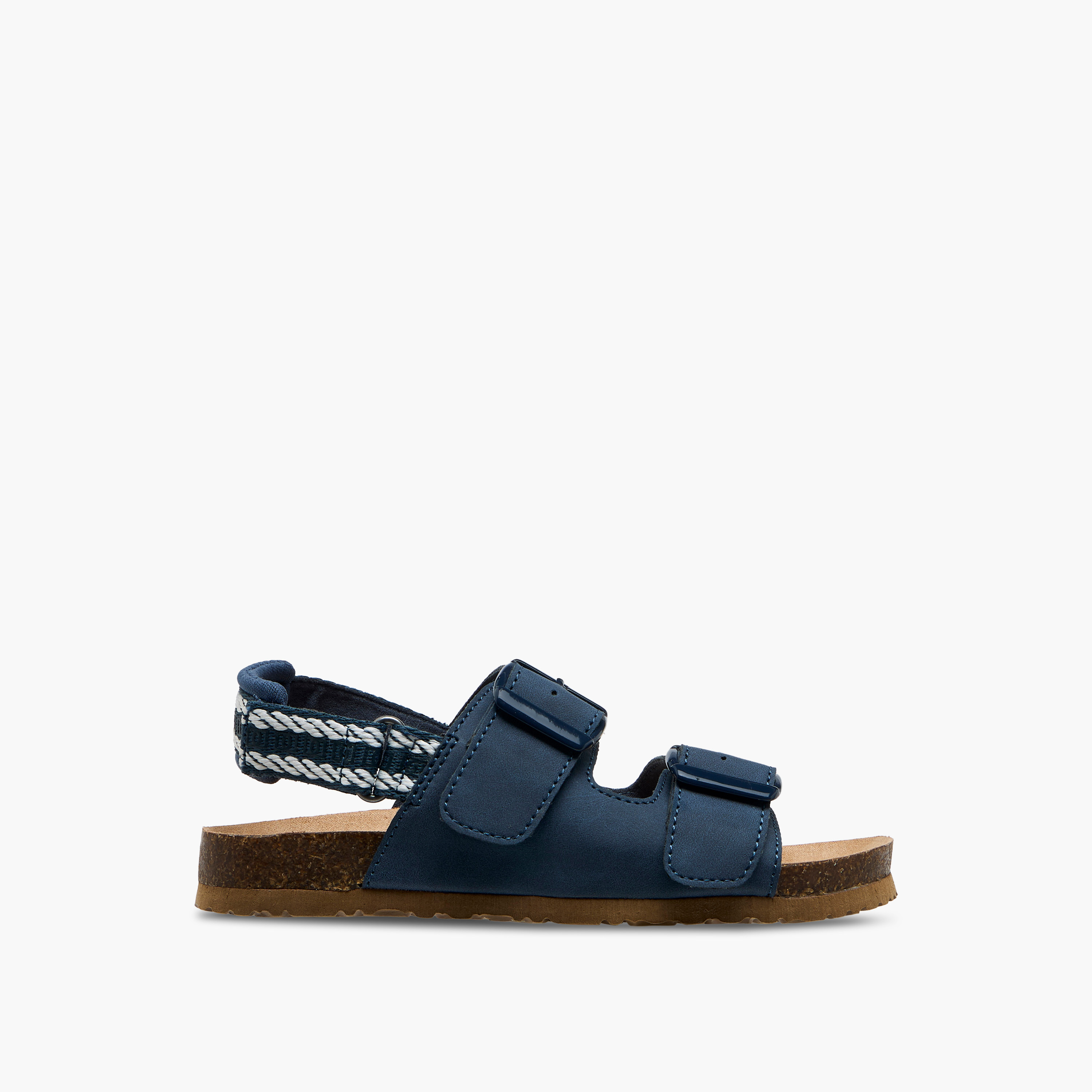 Mister Duchini Boys Buckle Accent Hook & Loop Sandals-boys-shoes-sandals-image-2