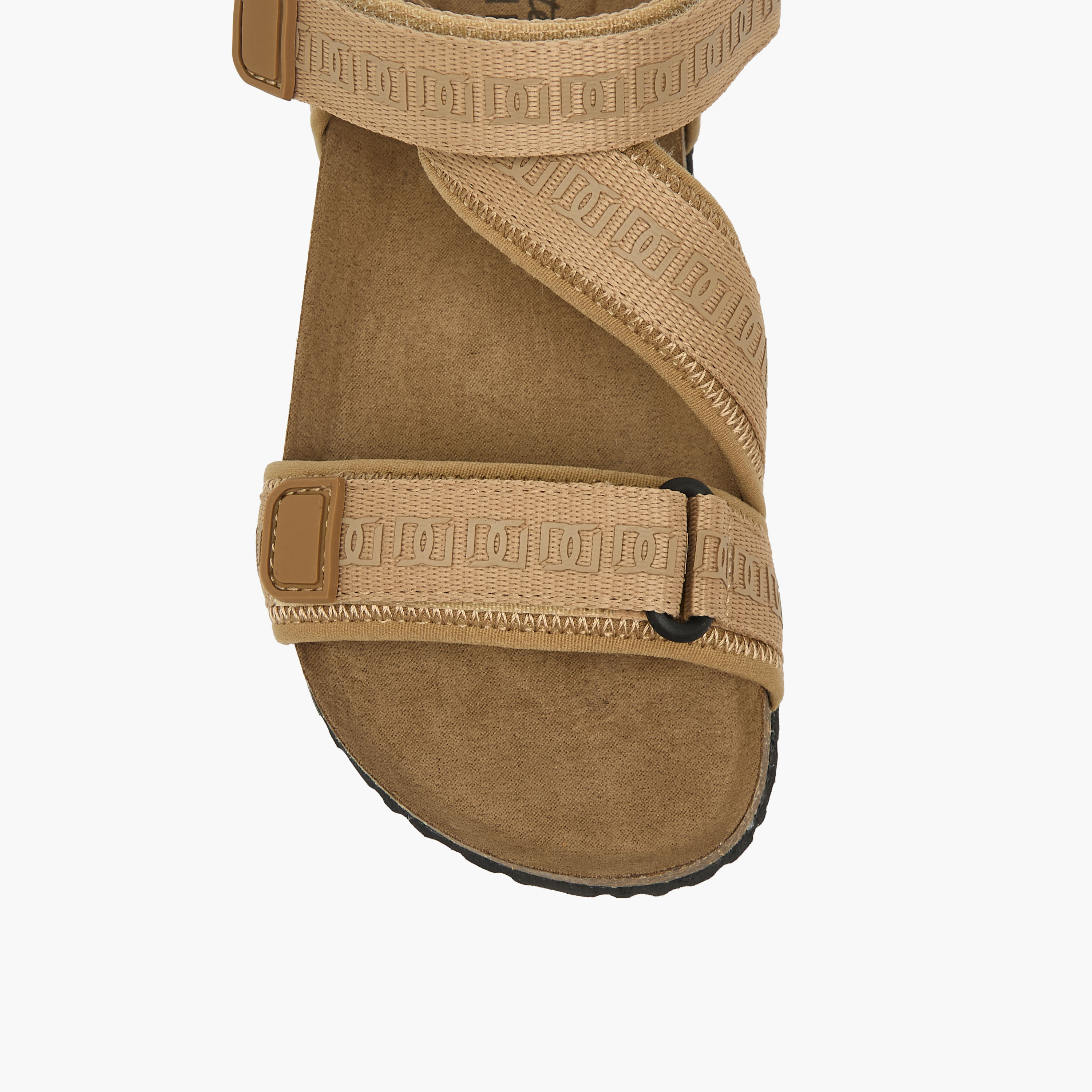 Mister Duchini Boys Textured Hook & Loop Strap Sandals-boys-shoes-sandals-image-3