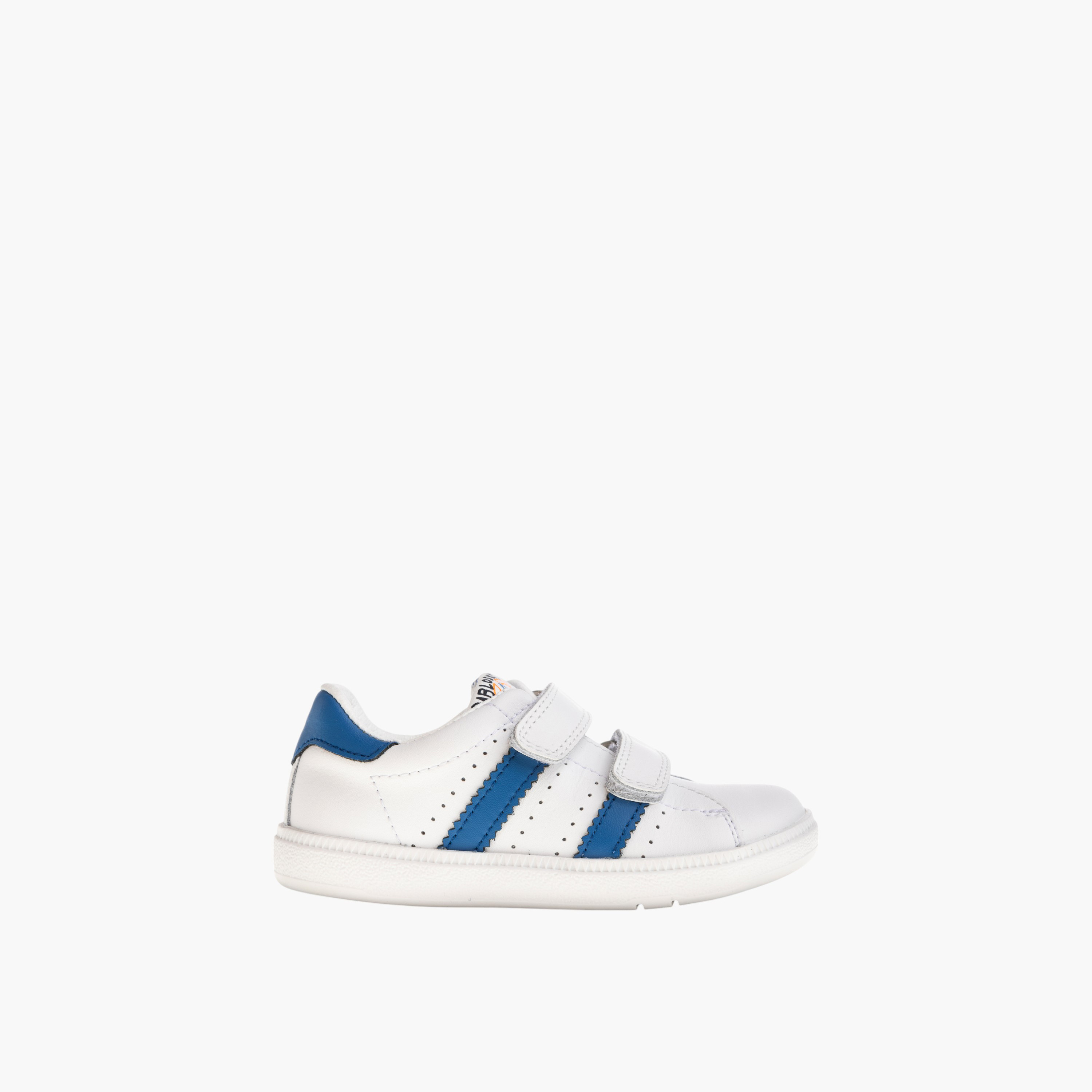 Pablosky Kids' Textured Sneakers with Hook and Loop Closure-boys-shoes-schoolshoes-image-2