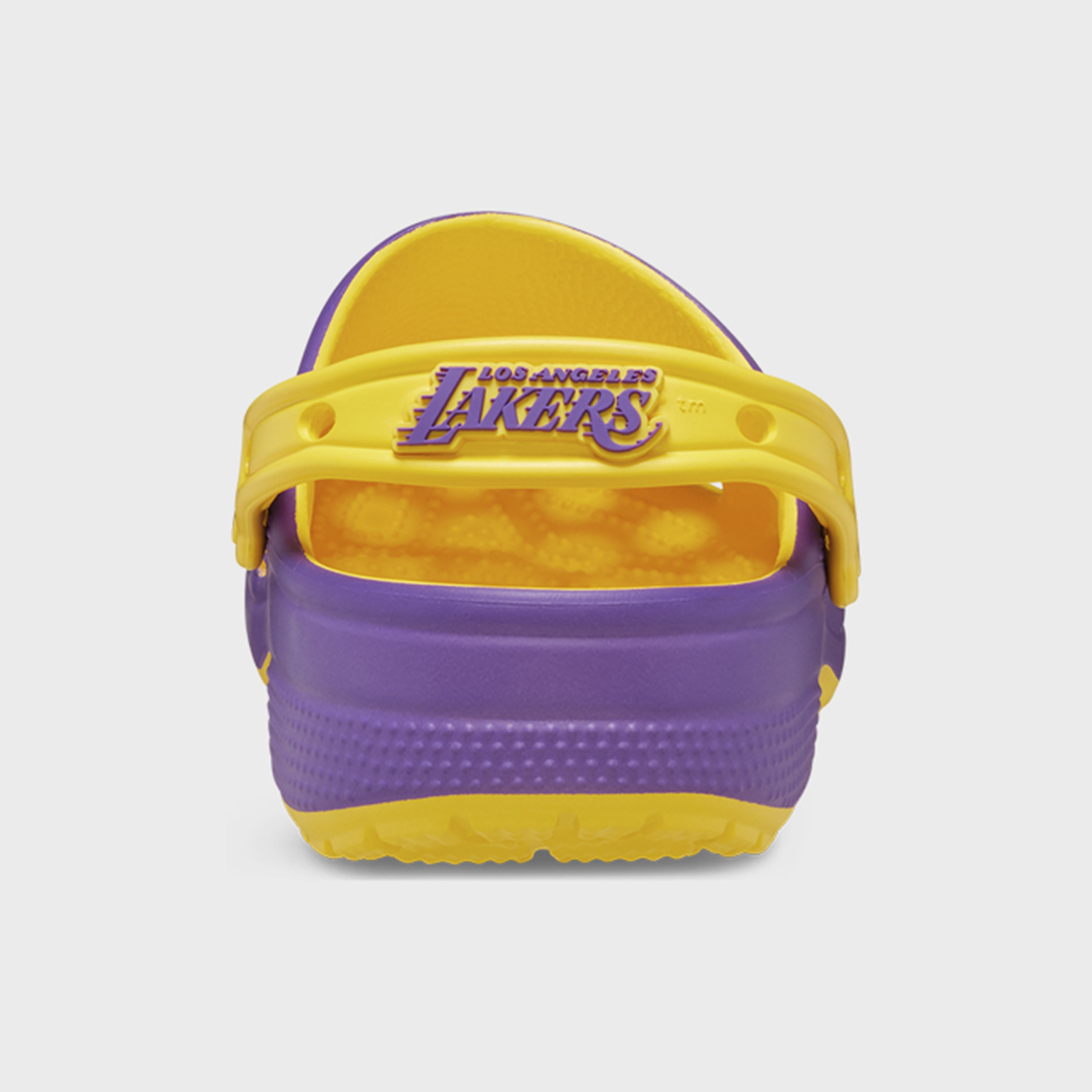 Crocs Unisex Slip On NBA Los Angeles Lakers Classic Clogs | 208650-75Y-women-shoes-sandals-flats-image-4