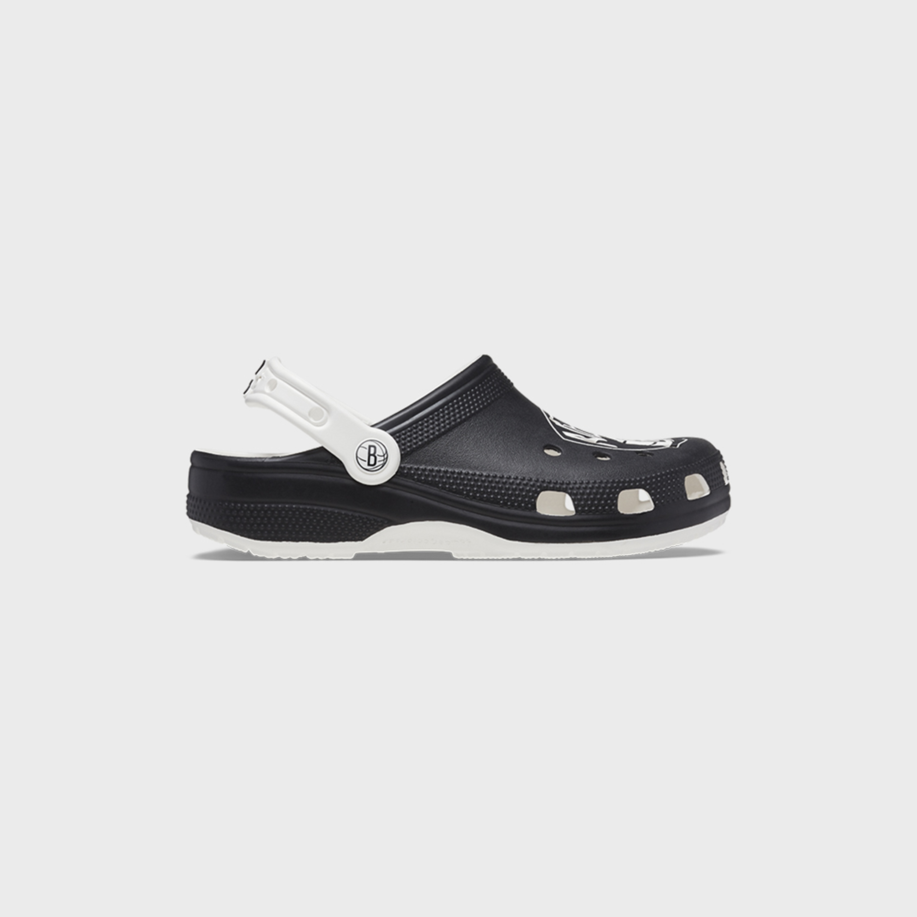 Crocs Unisex Slip On NBA Brooklyn Nets Classic Clogs | 208651-103-women-shoes-sandals-flats-image-5