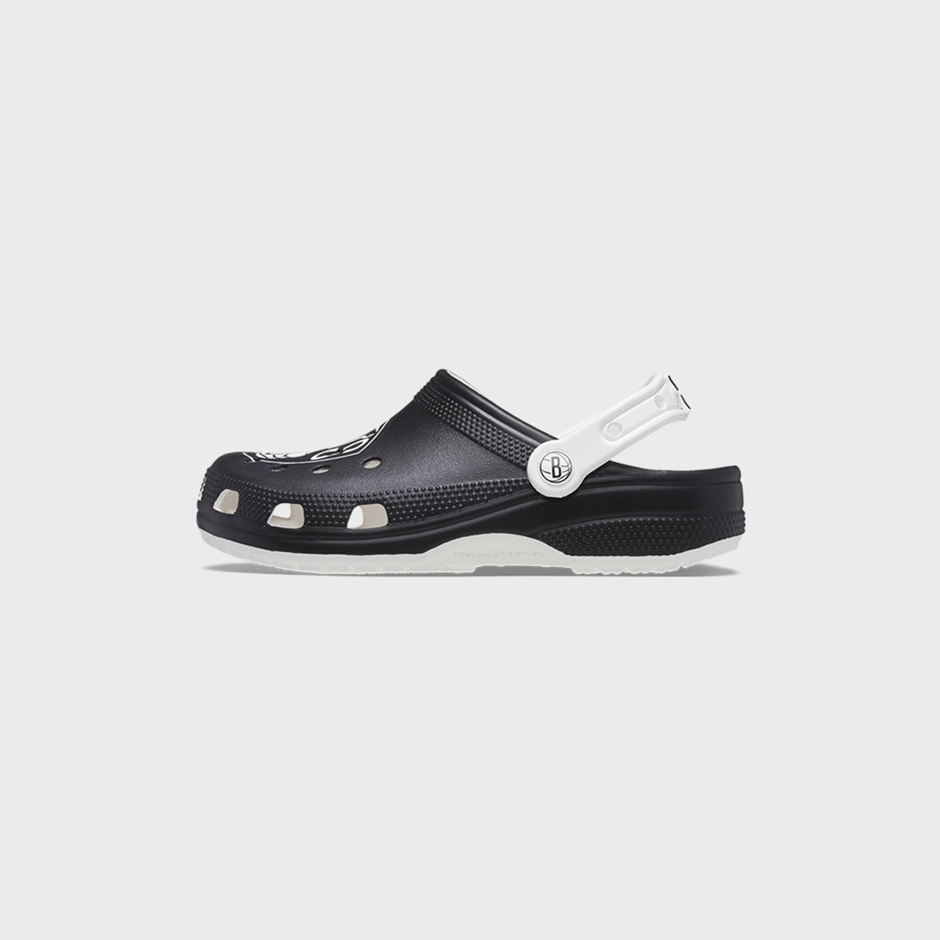 Crocs Unisex Slip On NBA Brooklyn Nets Classic Clogs | 208651-103-women-shoes-sandals-flats-image-6
