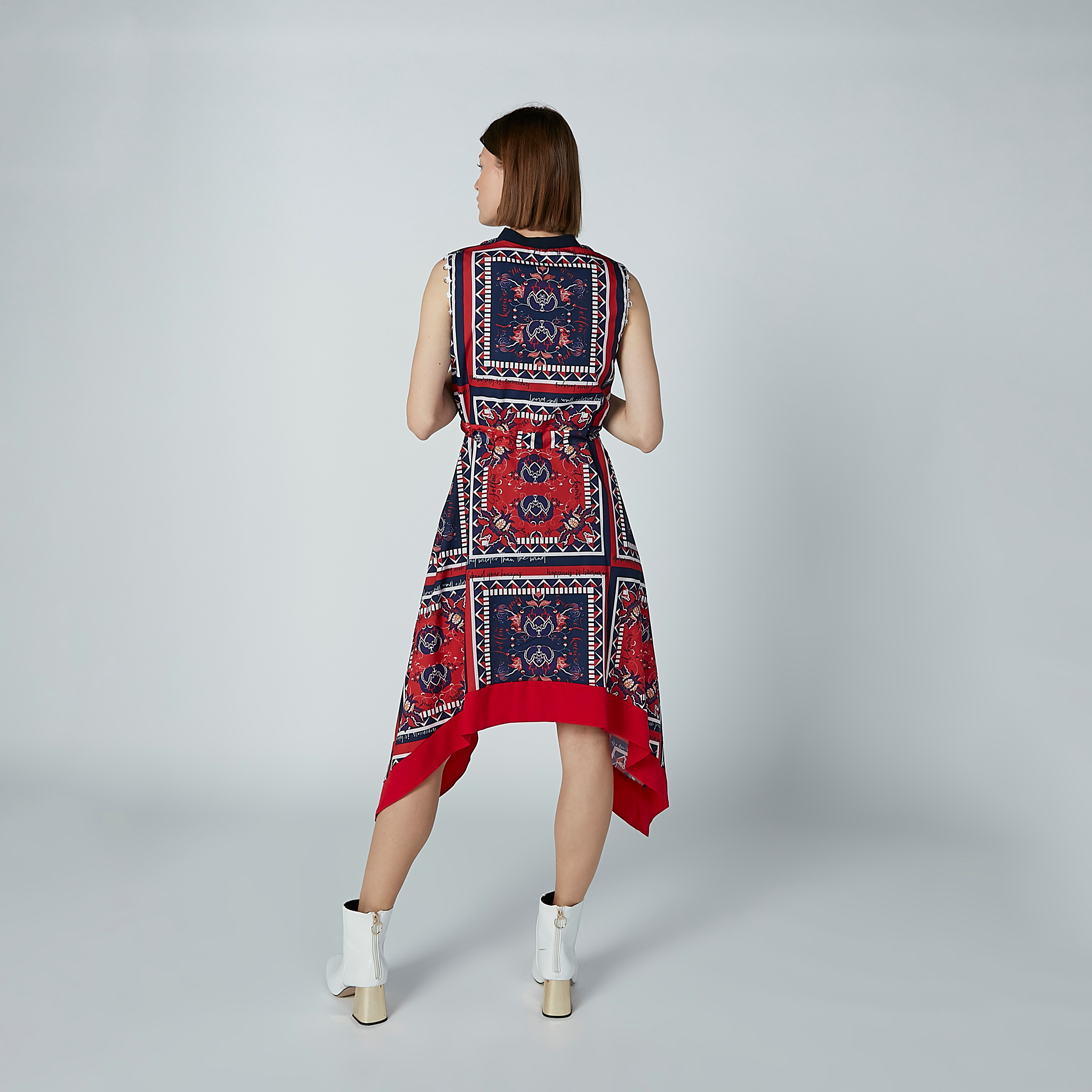 Iconic Printed Midi Dress with Asymmetric Hem-women-clothing-dresses-image-5