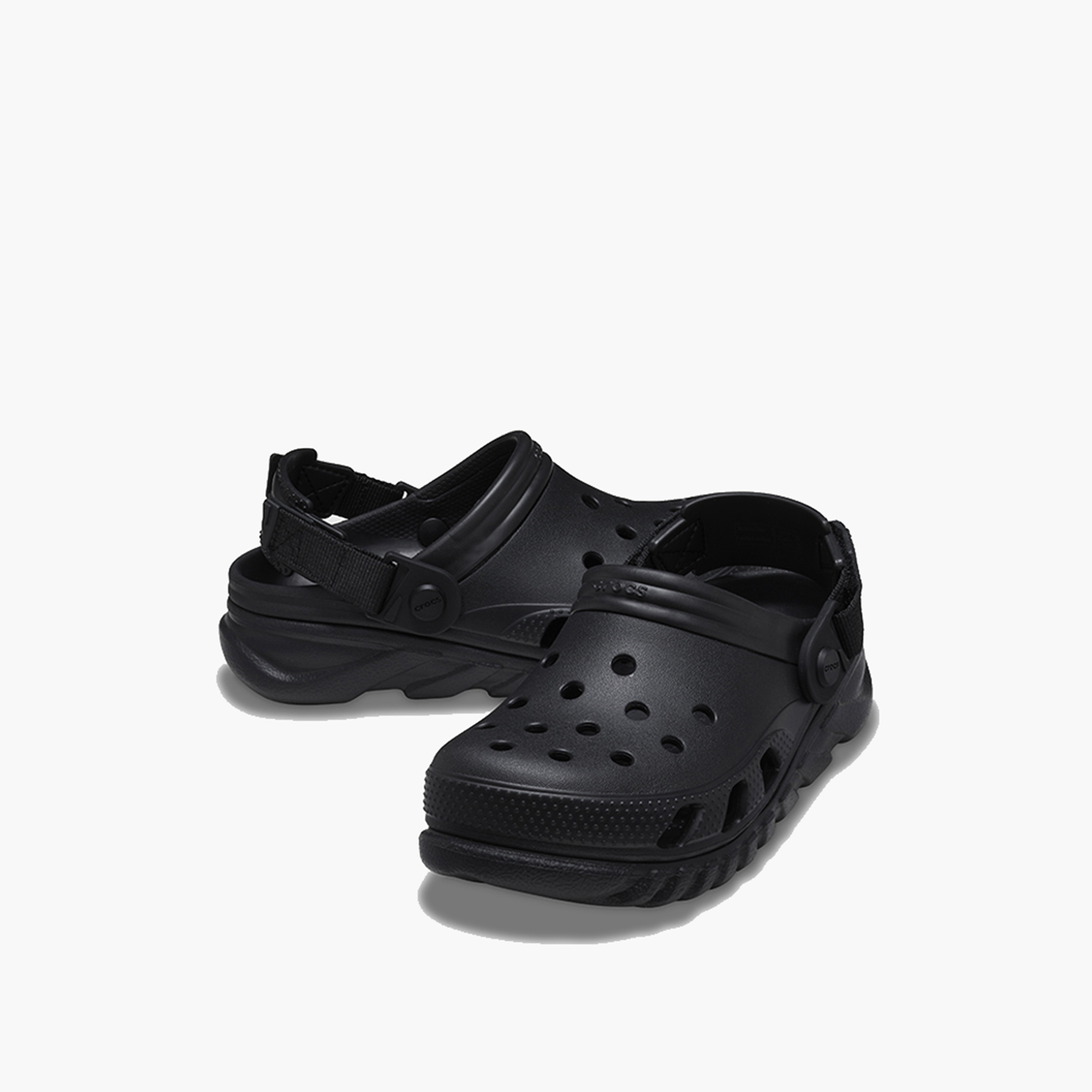 Crocs Unisex Slip On Duet Max II Clogs | 208776-001-women-shoes-sandals-flats-image-1