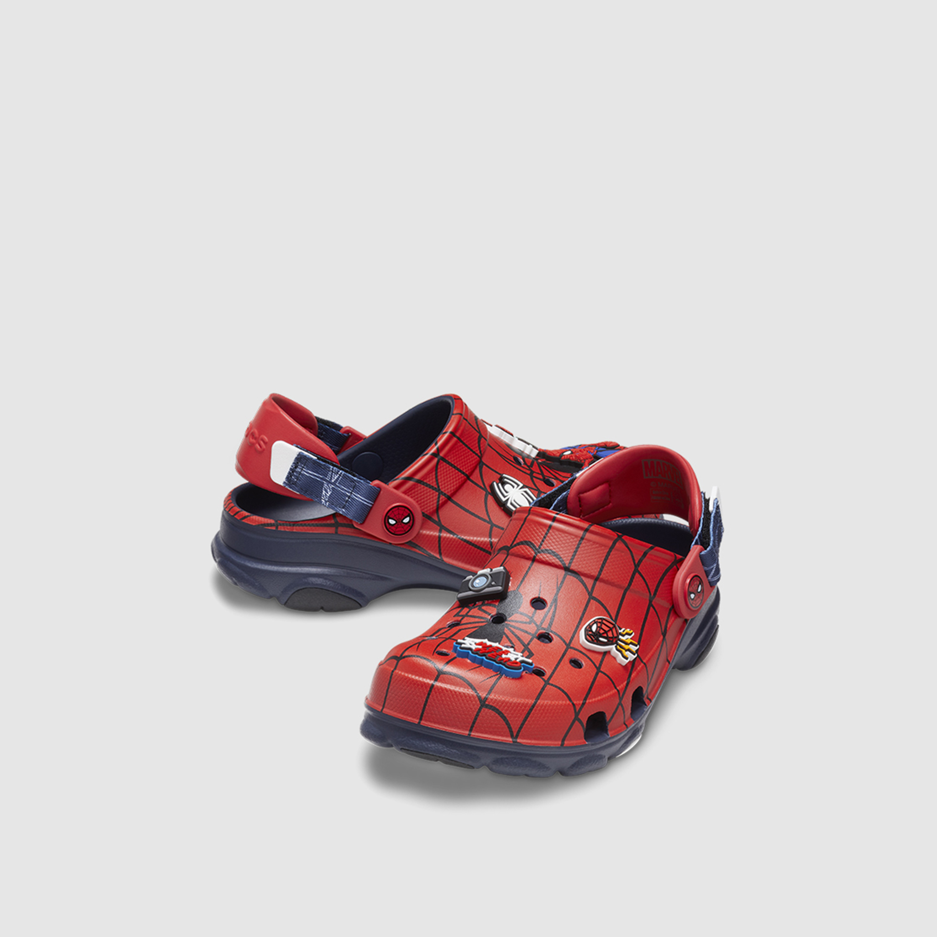 Crocs Kid's Slip On Spider-Man All Terrain K Clogs | 208786-410-boys-shoes-flipflopsandslides-image-1