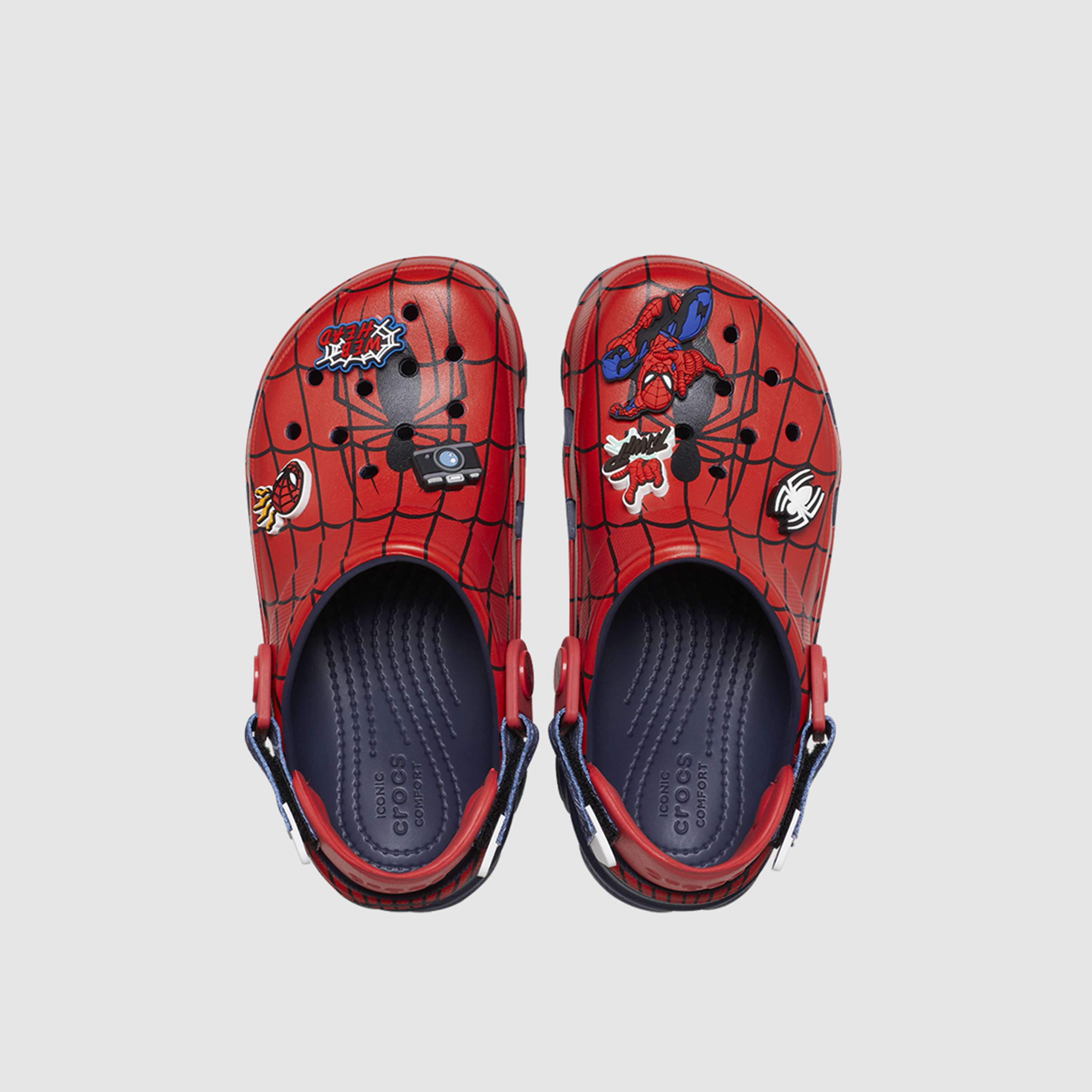 Crocs Kid's Slip On Spider-Man All Terrain K Clogs | 208786-410-boys-shoes-flipflopsandslides-image-2