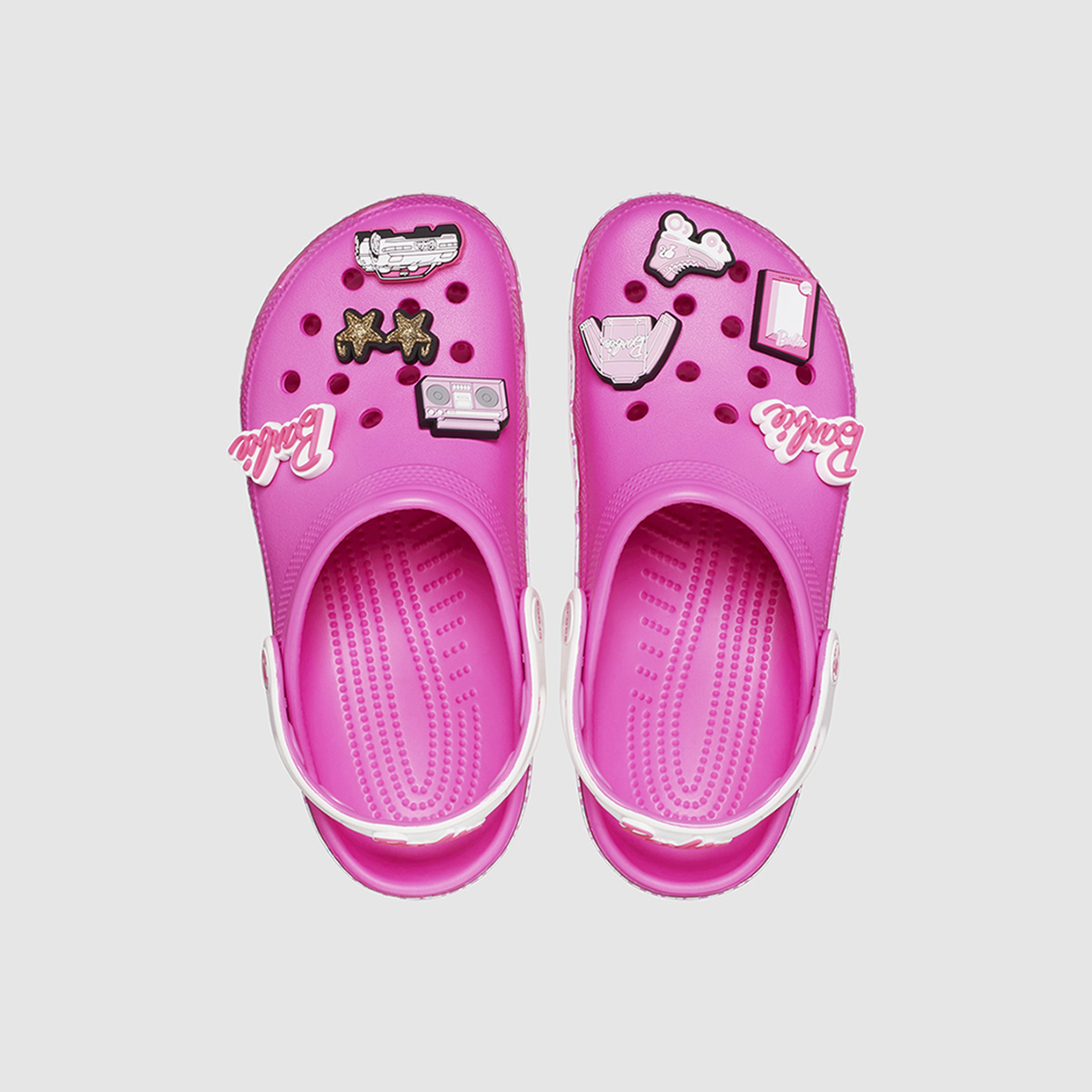 Crocs Women's Slip On Barbie Classic Clogs | 208817-6QQ-women-shoes-flipflopsandslides-image-2