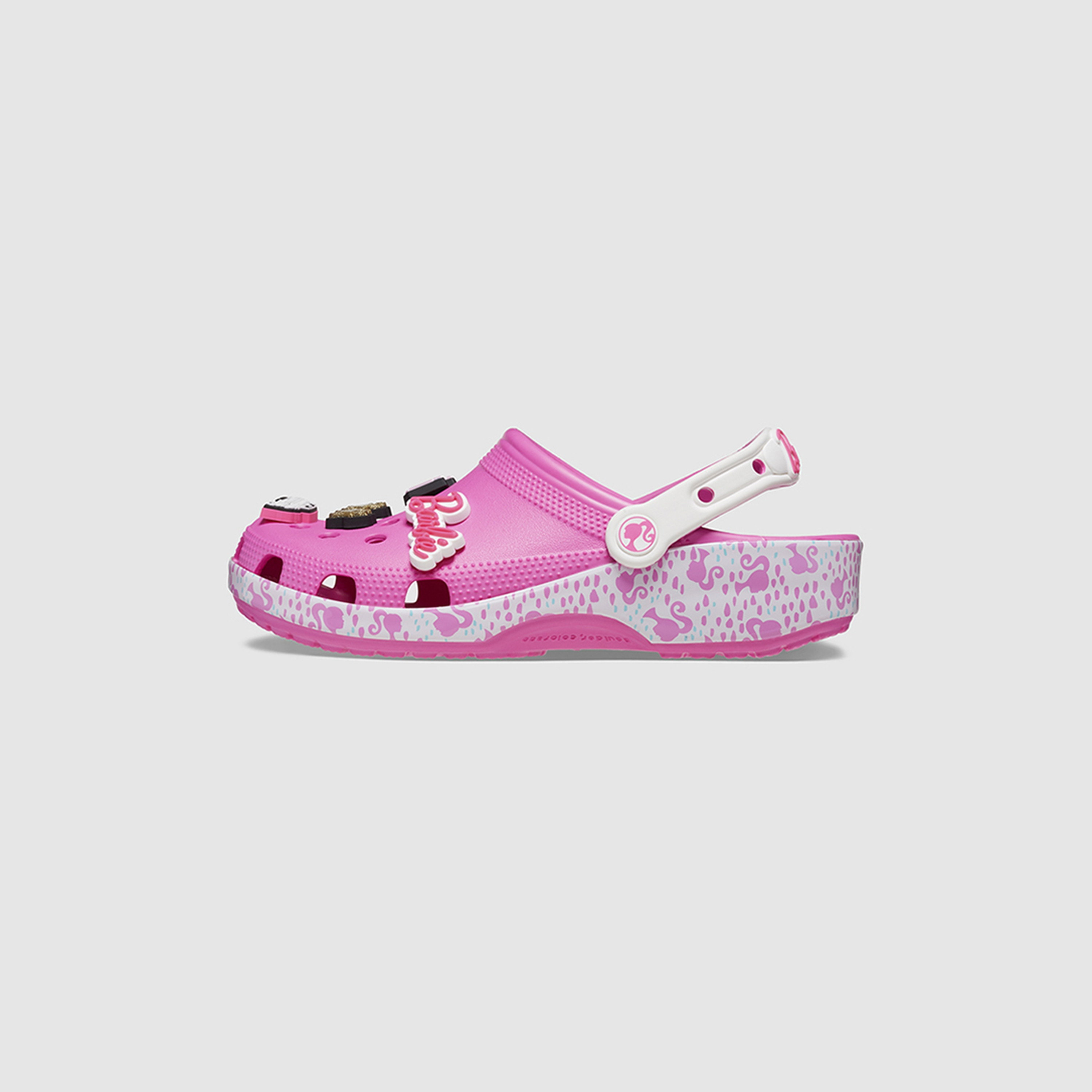 Crocs Women's Slip On Barbie Classic Clogs | 208817-6QQ-women-shoes-flipflopsandslides-image-6