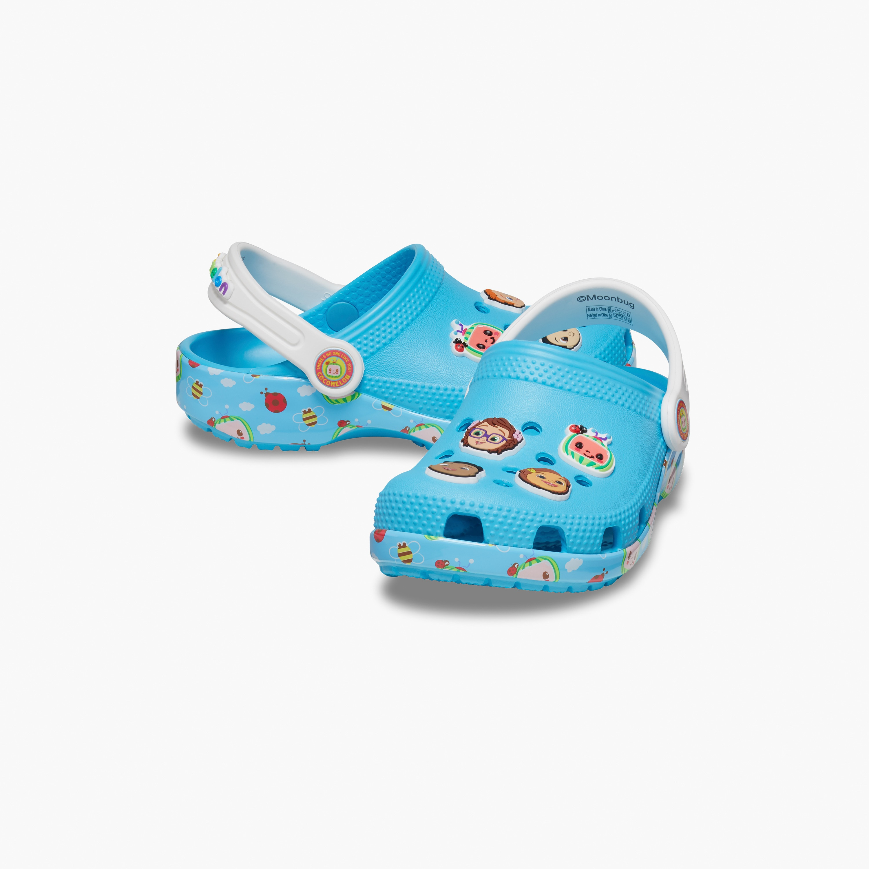 Buy Crocs Kids Slip On CoComelon Classic Clogs 208851 404 Online for Girls Centrepoint KSA