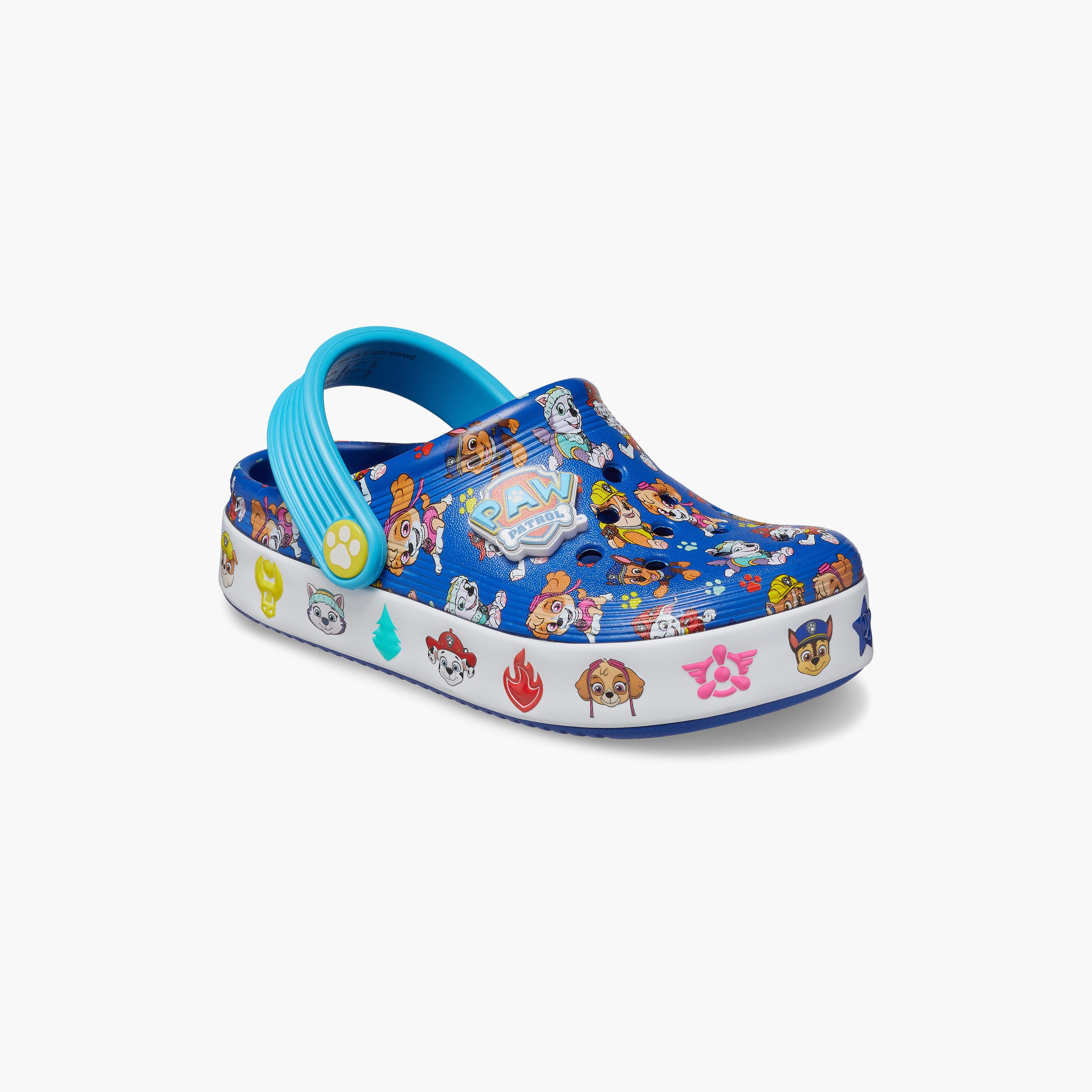 Crocs Kids Slip On Paw Patrol Off Court Clogs | 208853-425-girls-shoes-sandals-image-3