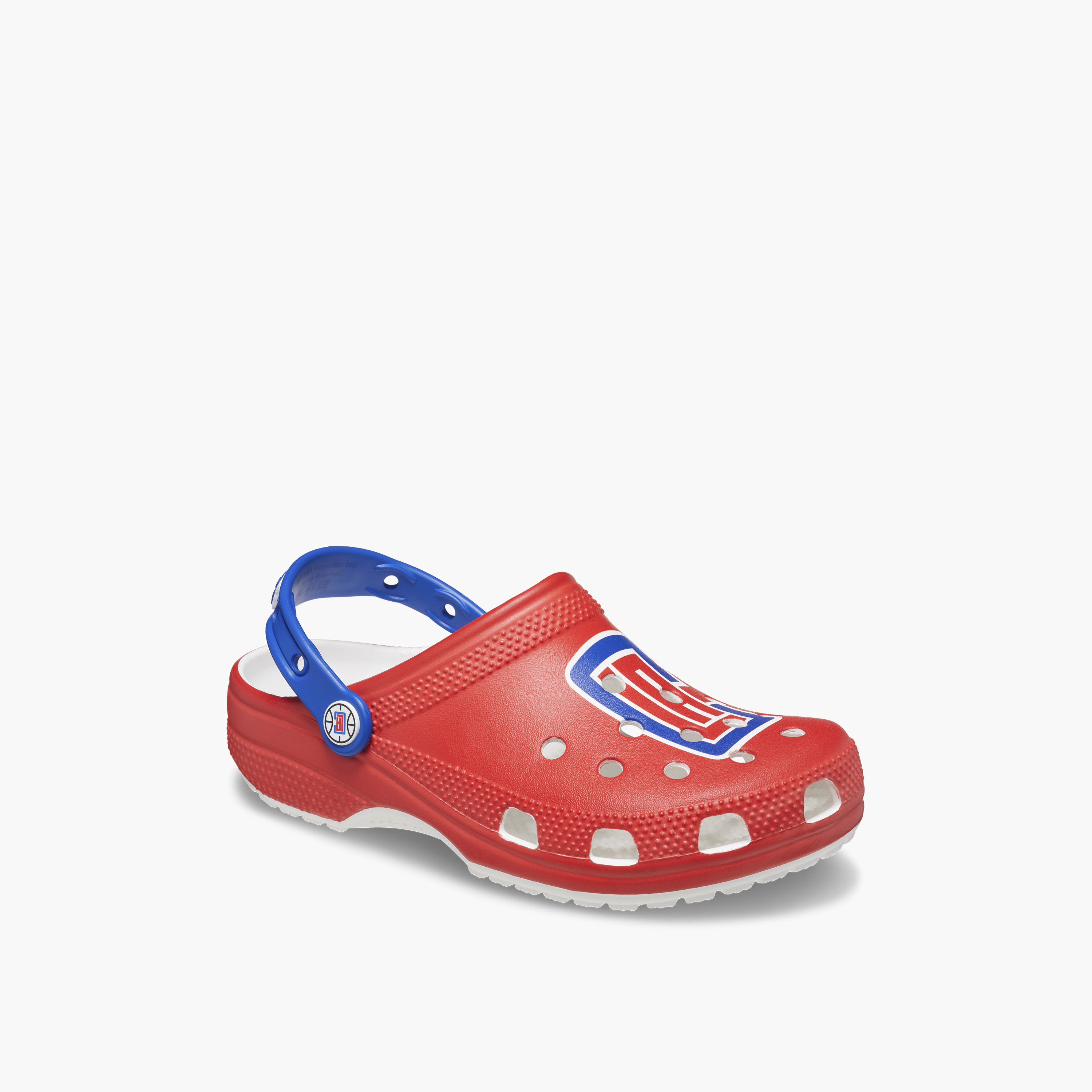 كروكس - قباقيب رجالية سهلة الارتداء من NBA LA Clippers | 208863-425-men-shoes-sandals-image-3