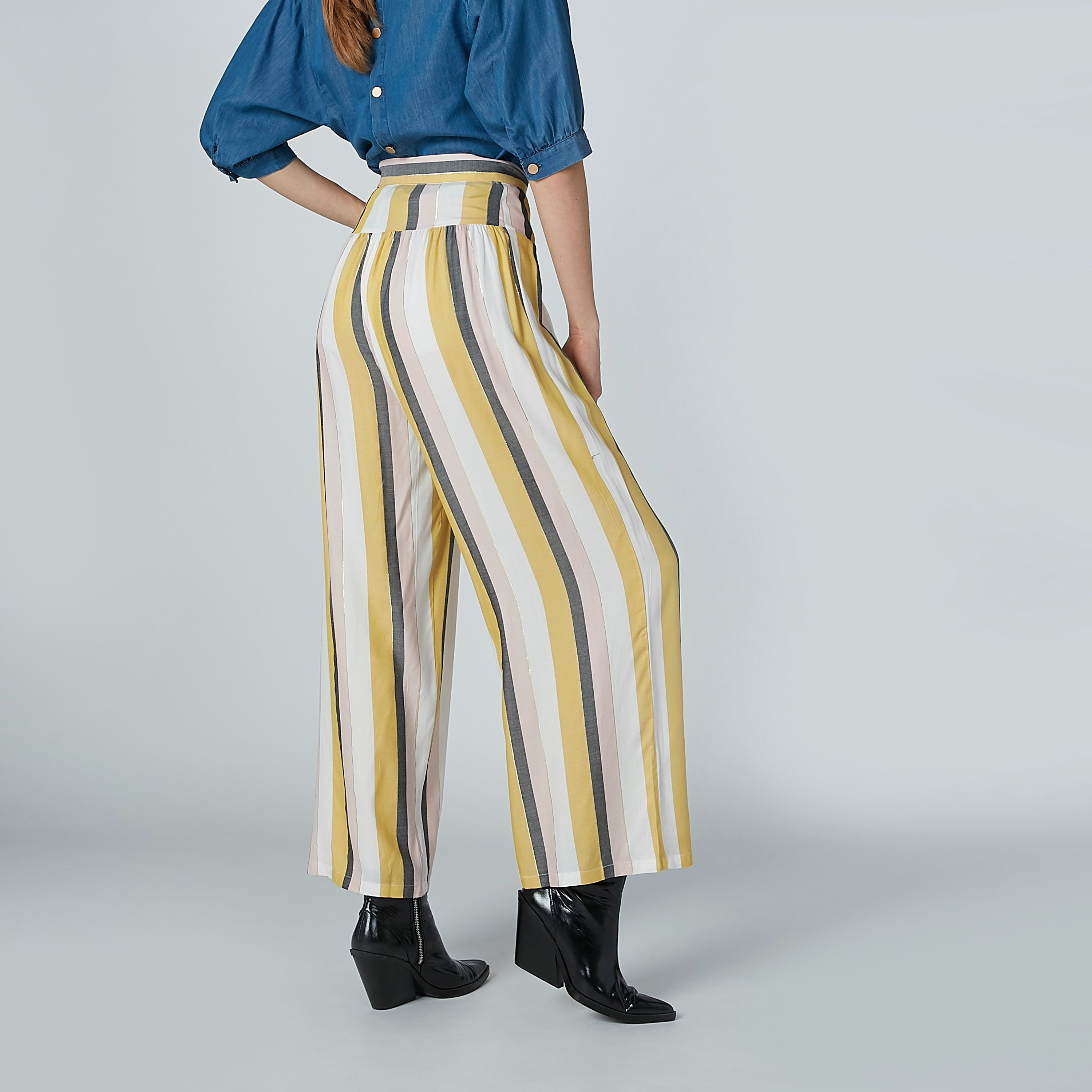 Iconic Striped Wide-Fit Palazzo Pants-women-clothing-bottoms-trousers-image-3