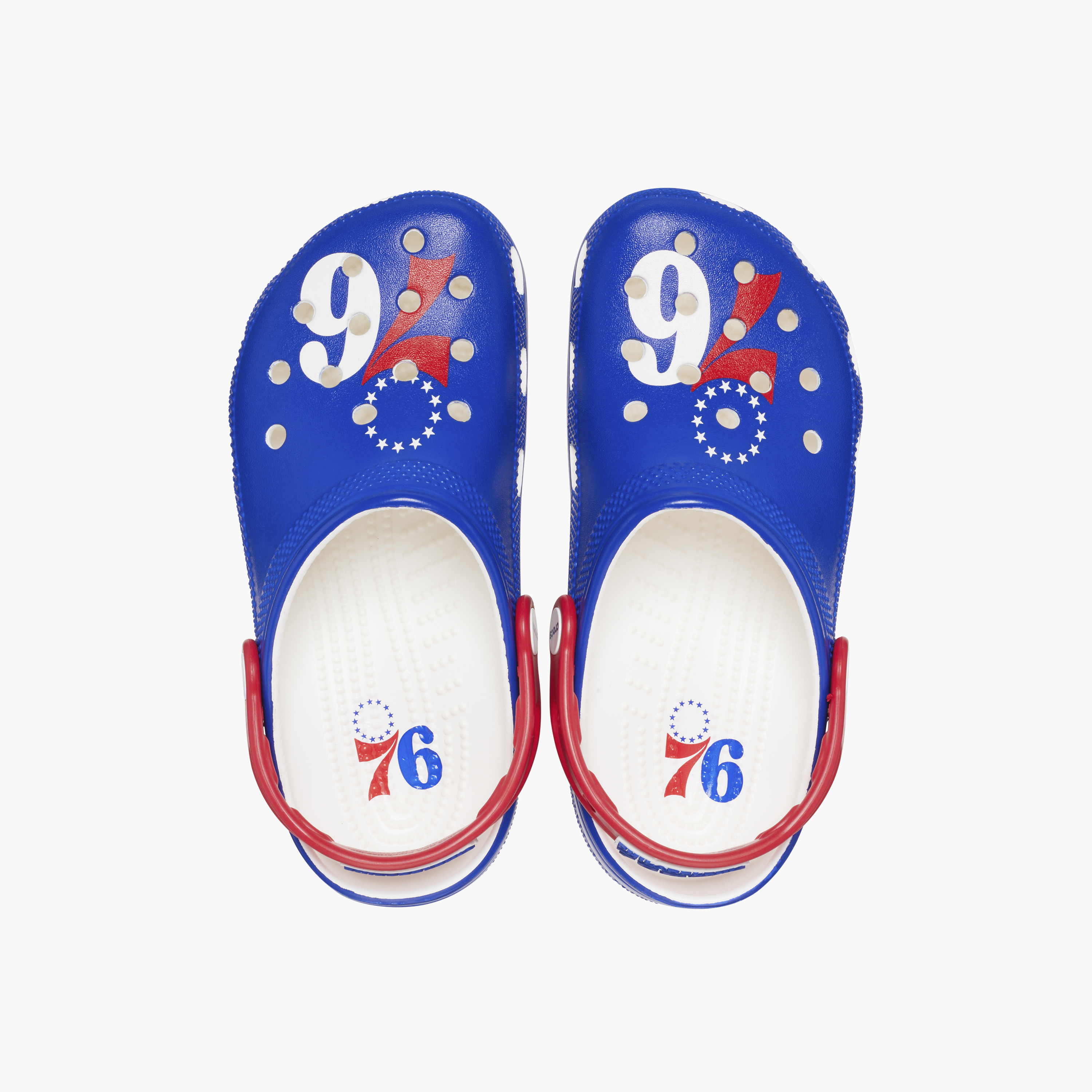 Crocs Men's Slip On NBA Philadelphia 76ers Clogs | 208901-100-men-shoes-sandals-image-2