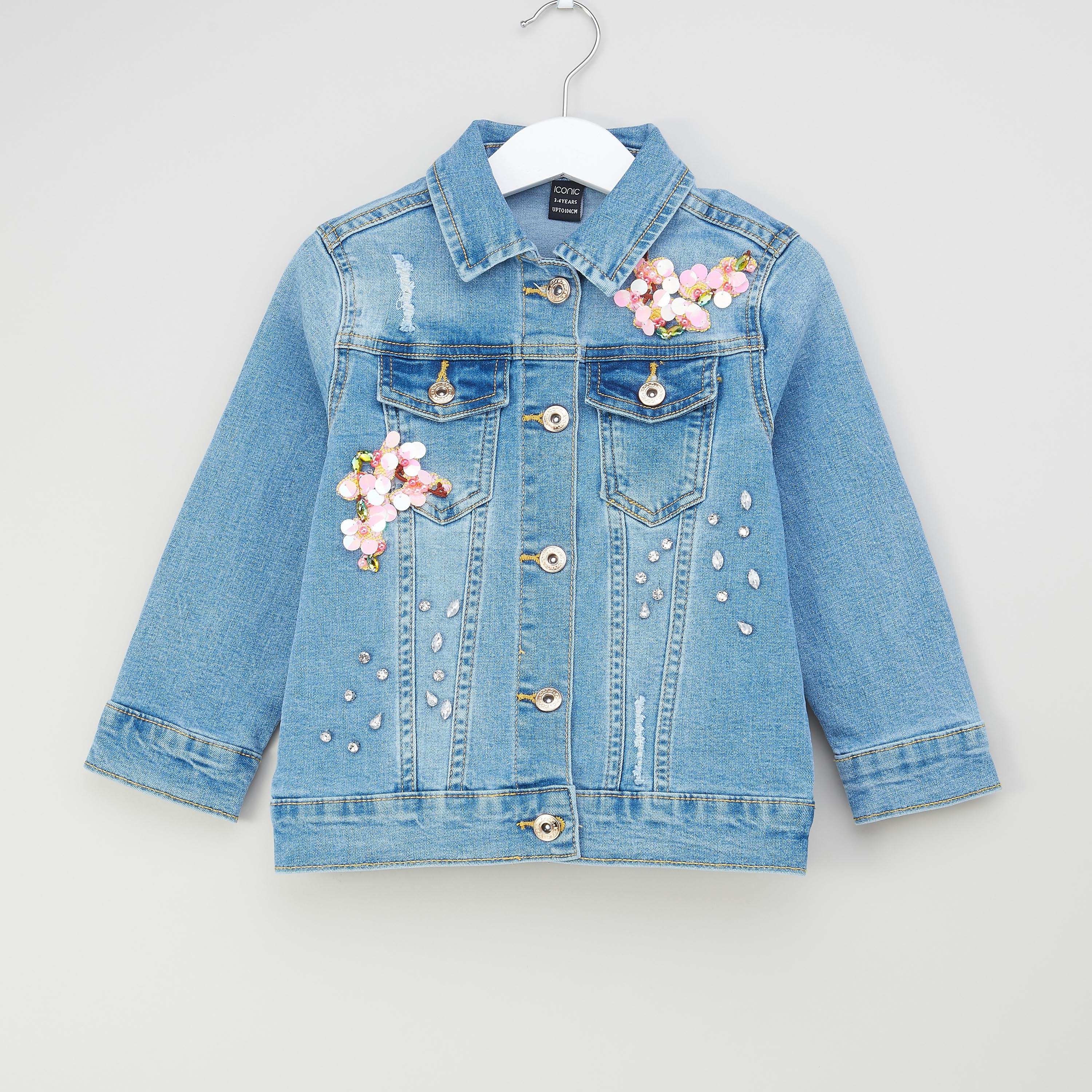 Elsy - Short Light Jeans Jacket For Girls And Teen - annameglio.com shop  online