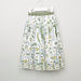 Iconic Floral Printed Skirt with Elasticised Waistband-Skirts-thumbnail-0
