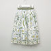 Iconic Floral Printed Skirt with Elasticised Waistband-Skirts-thumbnail-2