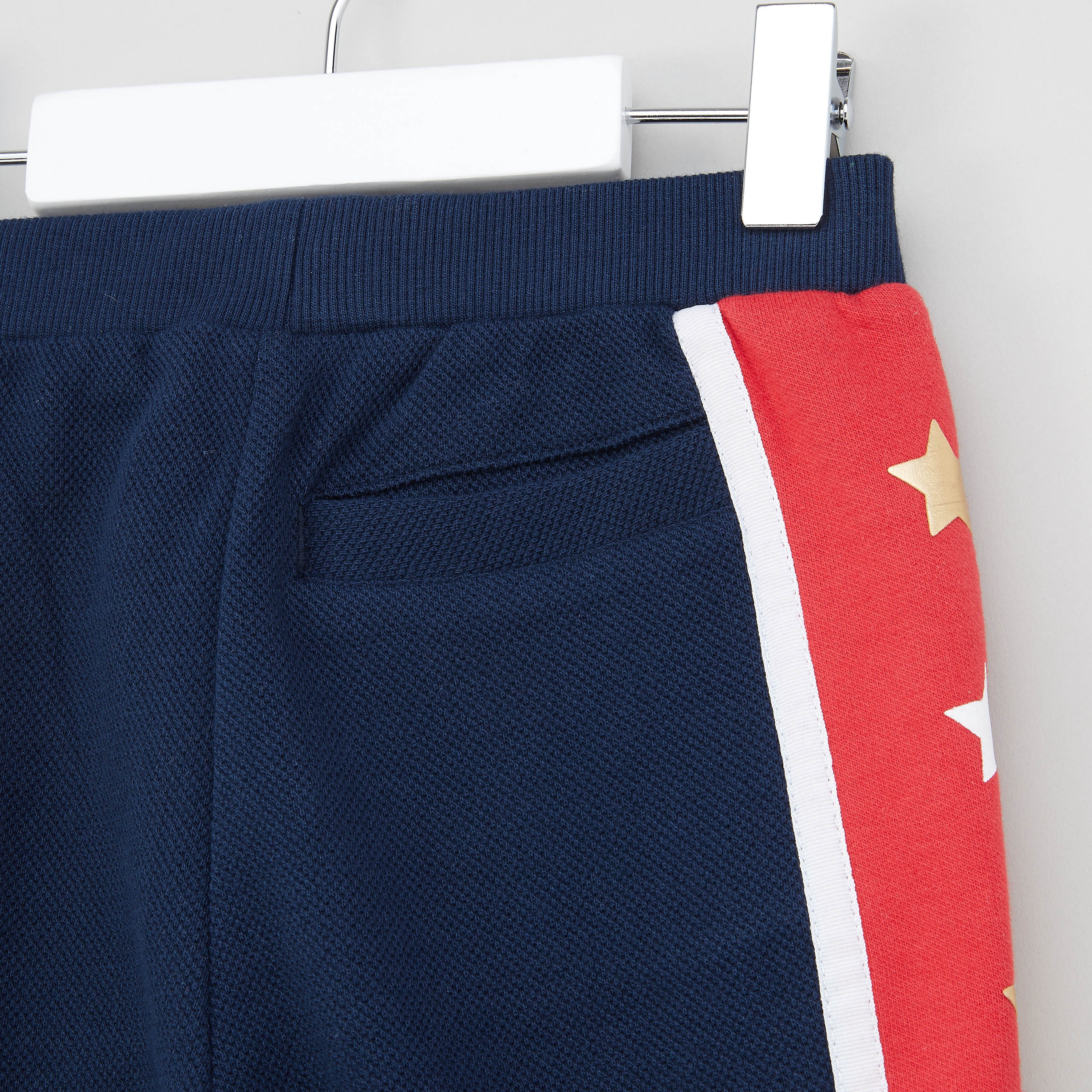 Iconic Printed Shorts with Drawstring-boys-clothing-bottoms-trousers-image-4