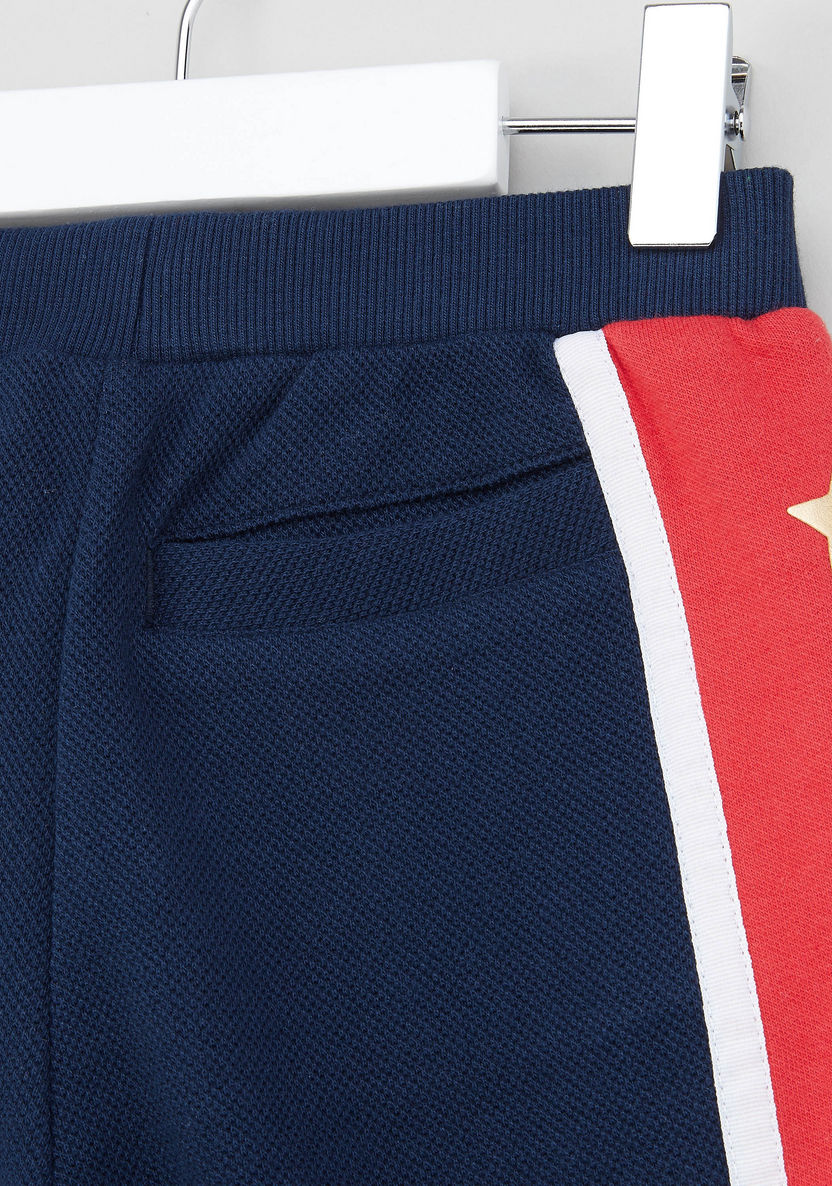 Iconic Printed Shorts with Drawstring-Pants-image-3