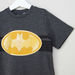 Iconic Batman Printed T-shirt with Round Neck and Short Sleeves-T Shirts-thumbnail-1