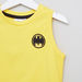 Iconic Batman Printed Sleeveless Vest with Round Neck-T Shirts-thumbnail-1