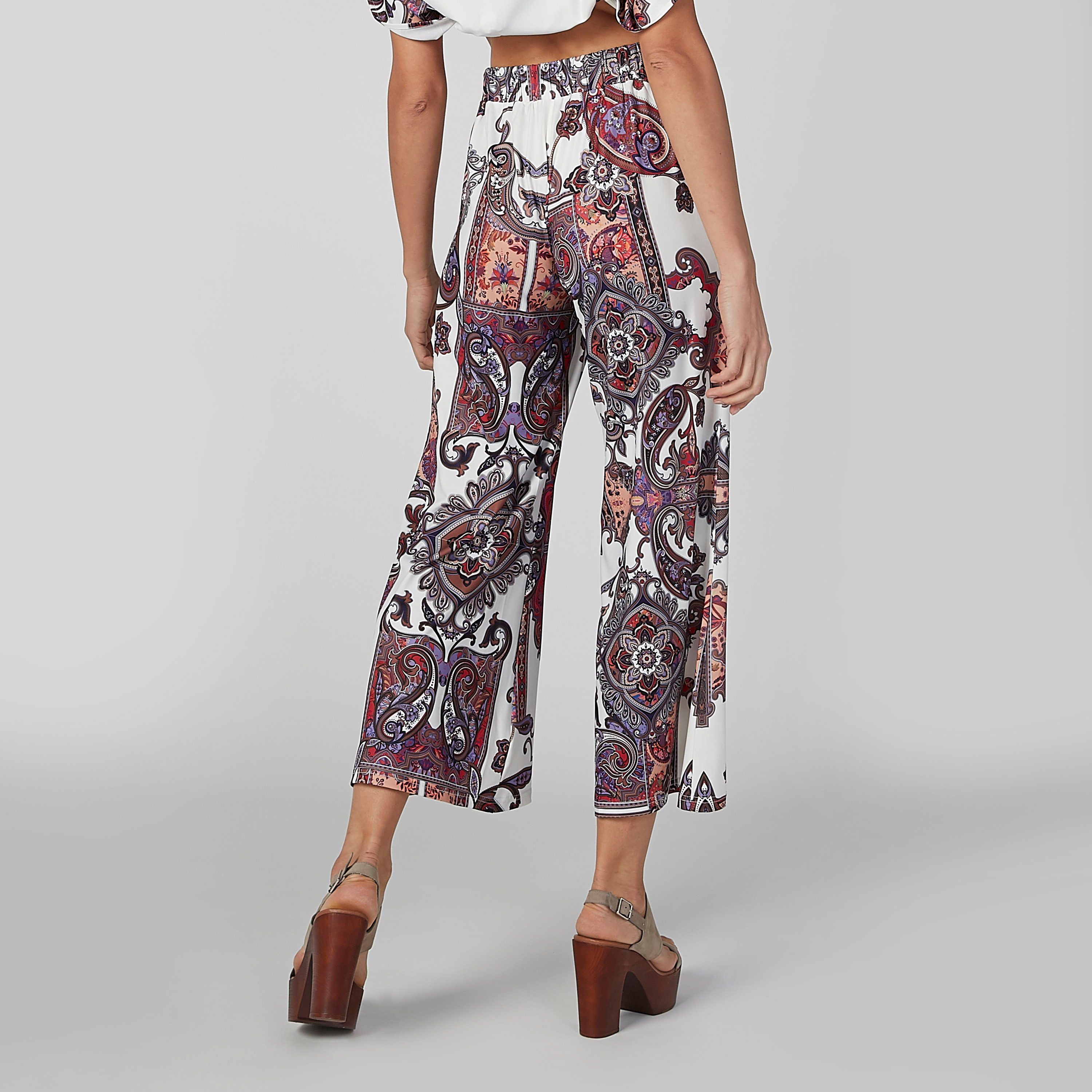 Iconic Printed Culottes with Pocket Detail and Elasticised Waistband-women-clothing-bottoms-trousers-image-4