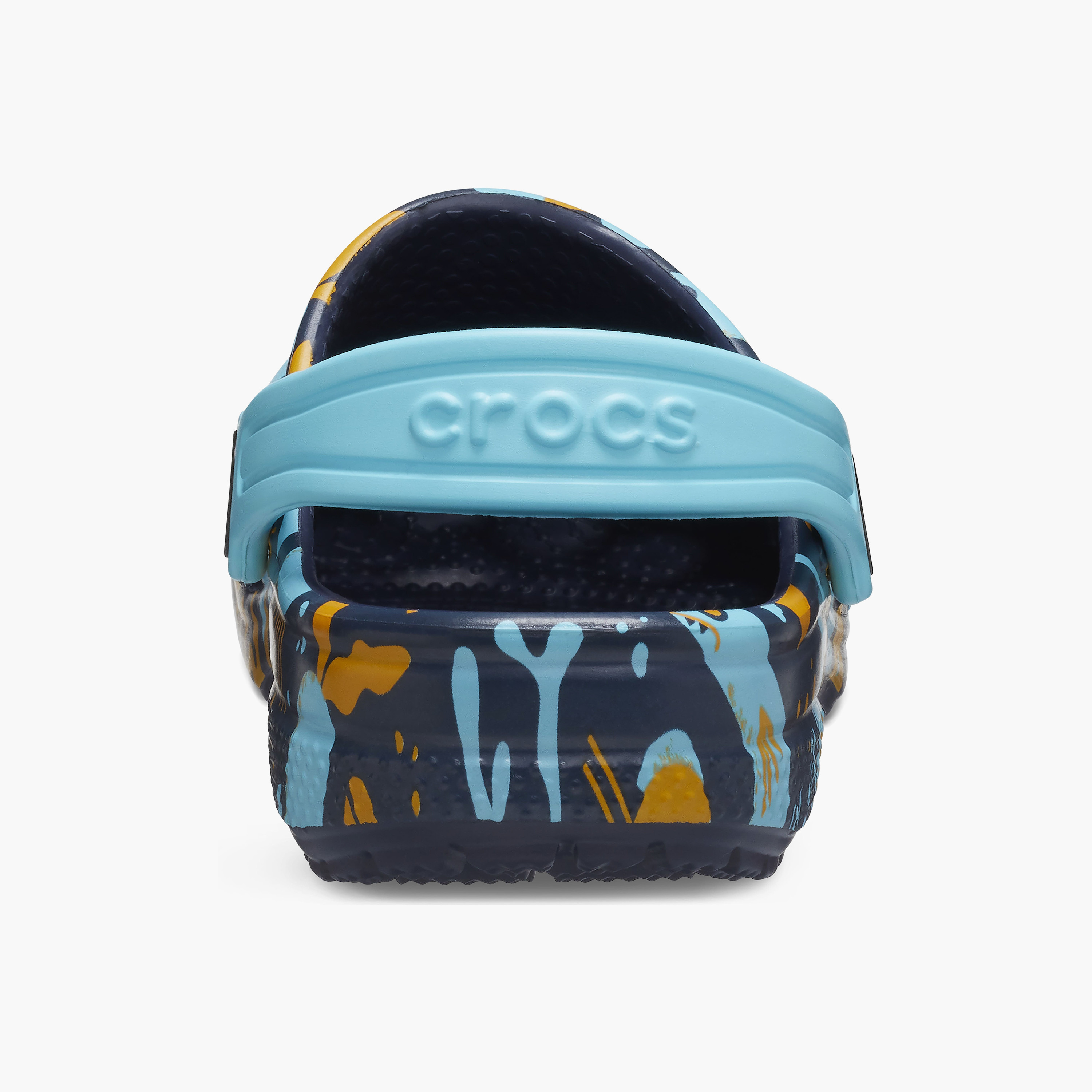 Crocs Toddlers Classic Island Escape Cut Out Details Clogs with Back Strap | 209039-4HQ-women-shoes-sandals-flats-image-6