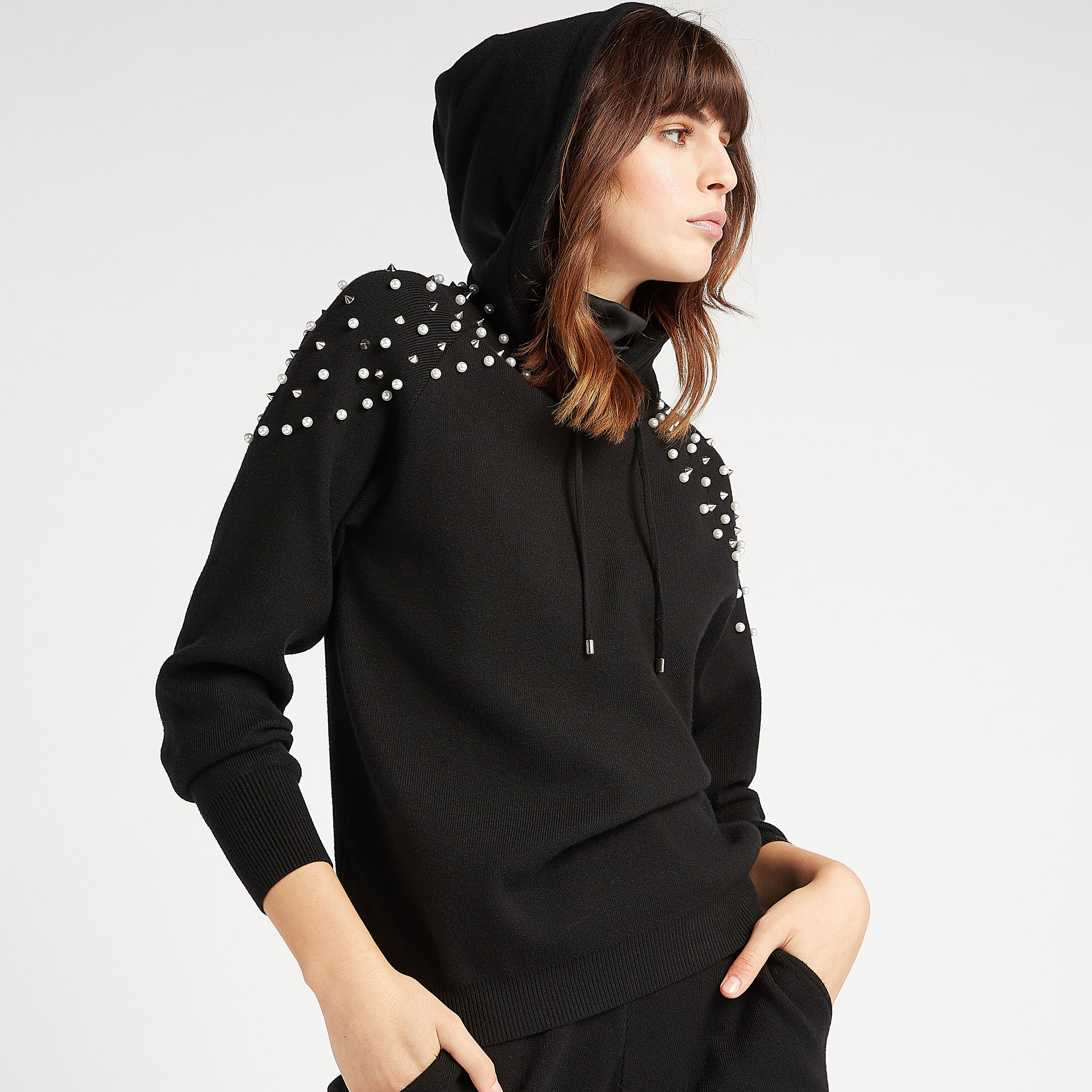 Embellished hoodie 2025