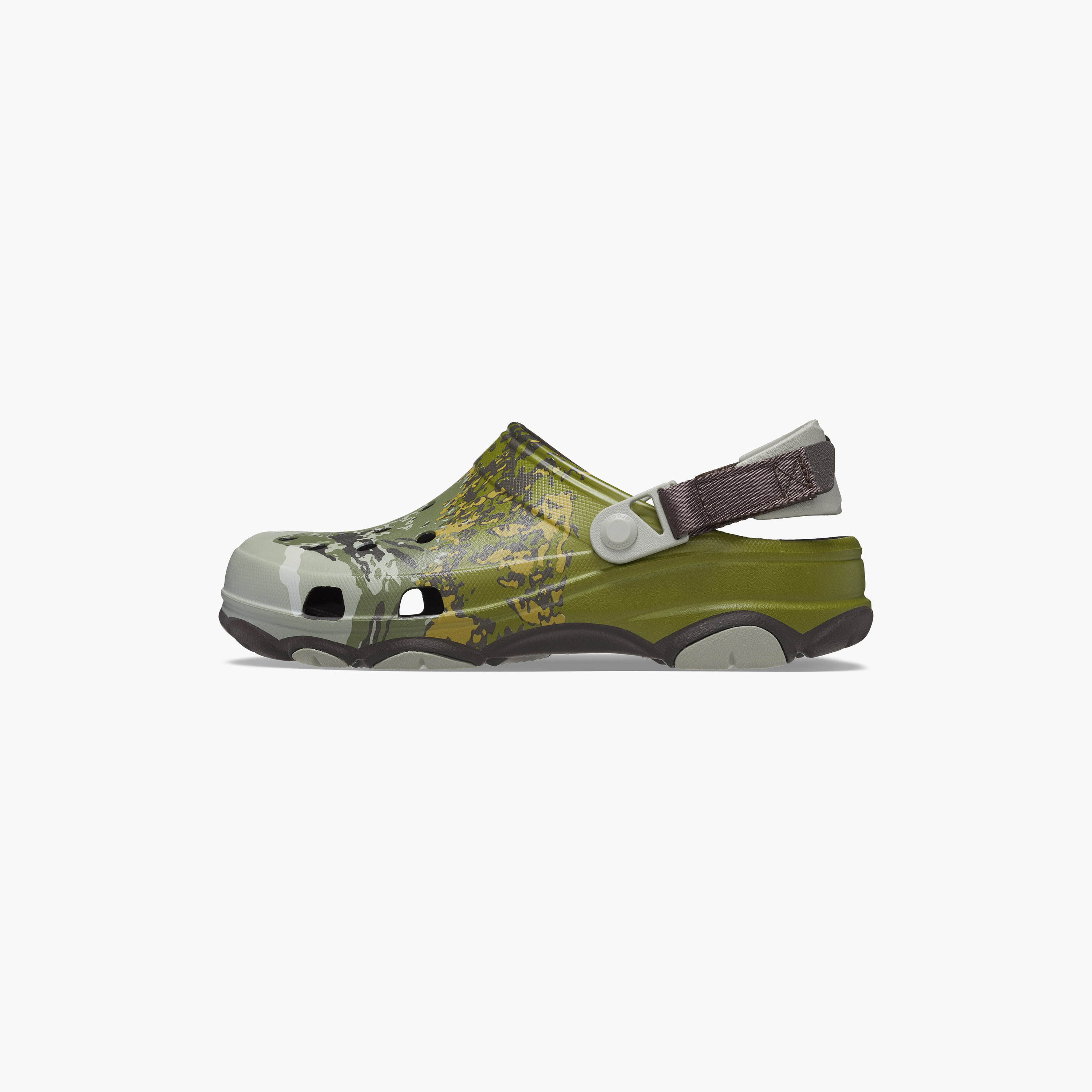 Crocs Unisex All Terrain Summit Cut Out Detail Clogs with Velcro Closure | 209204-95S-women-shoes-sandals-flats-image-4