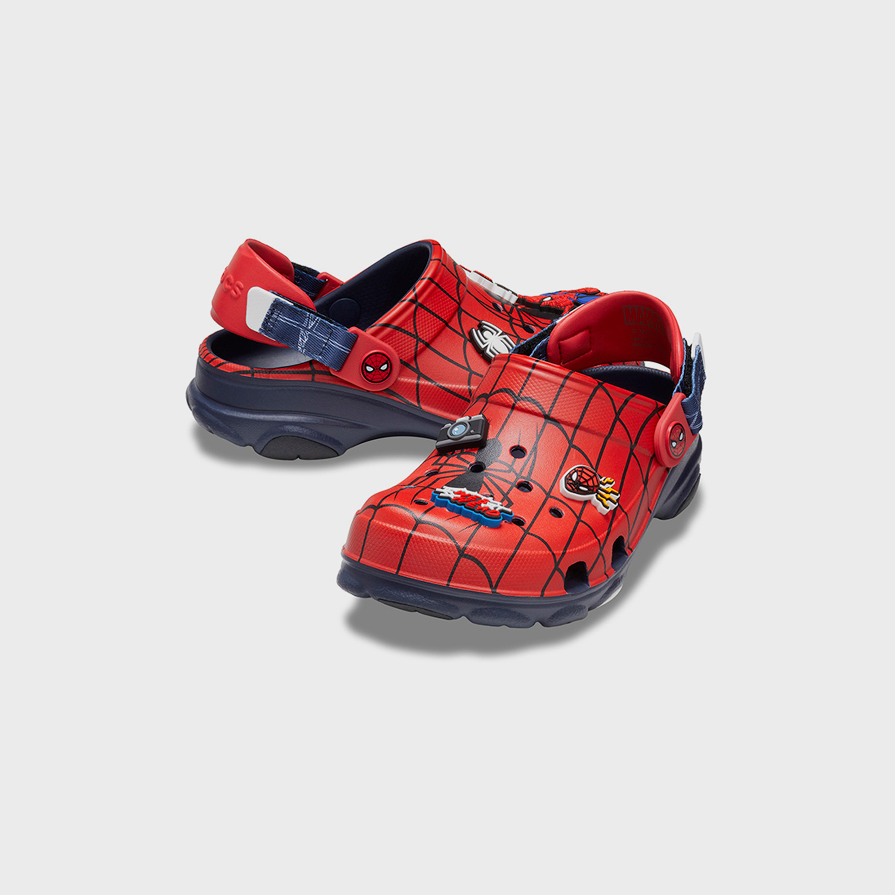 Buy Crocs Kids Slip-On Spider-Man All Terrain Clogs|209258-410