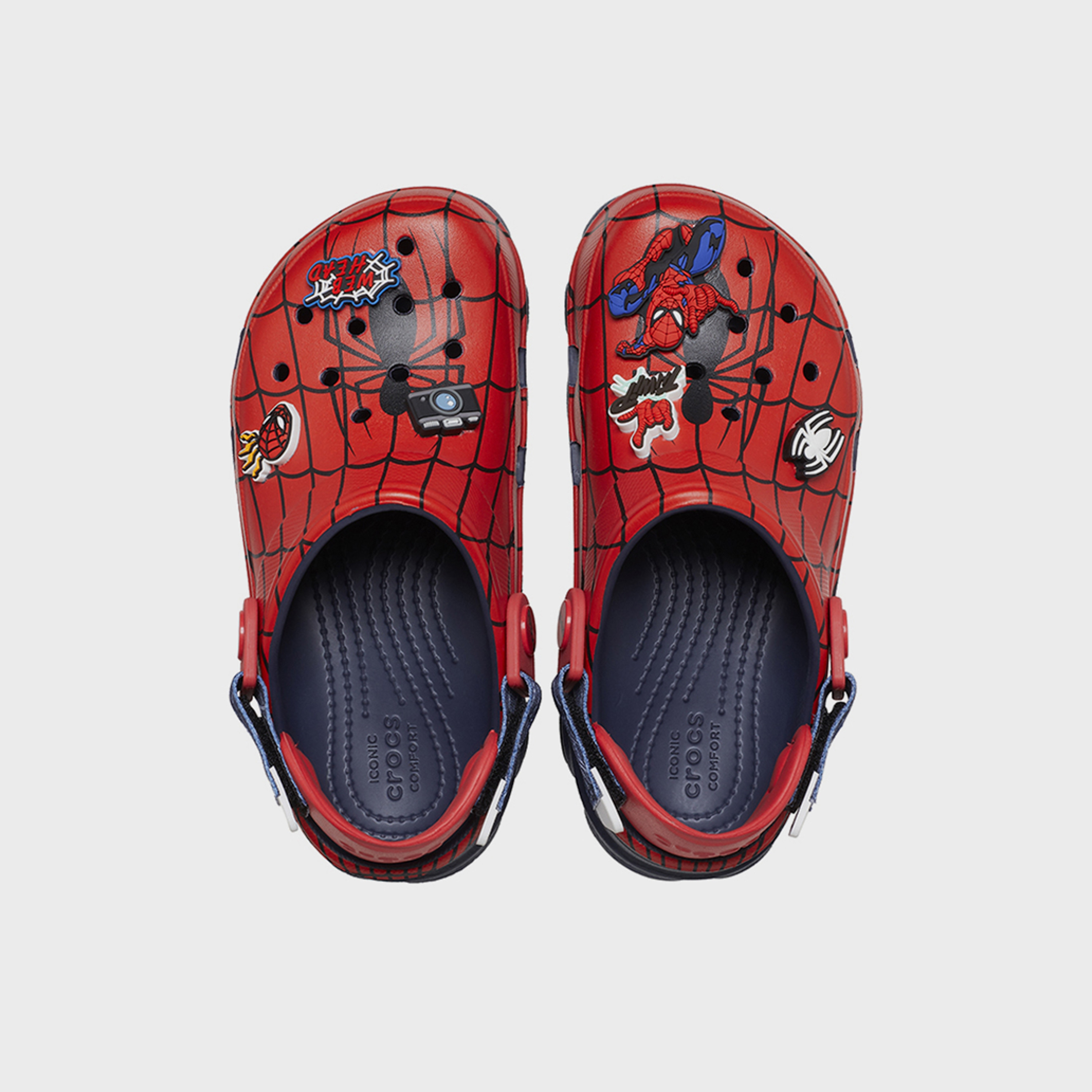 Crocs Kids Slip-On Spider-Man All Terrain Clogs|209258-410-girls-shoes-sandals-image-2