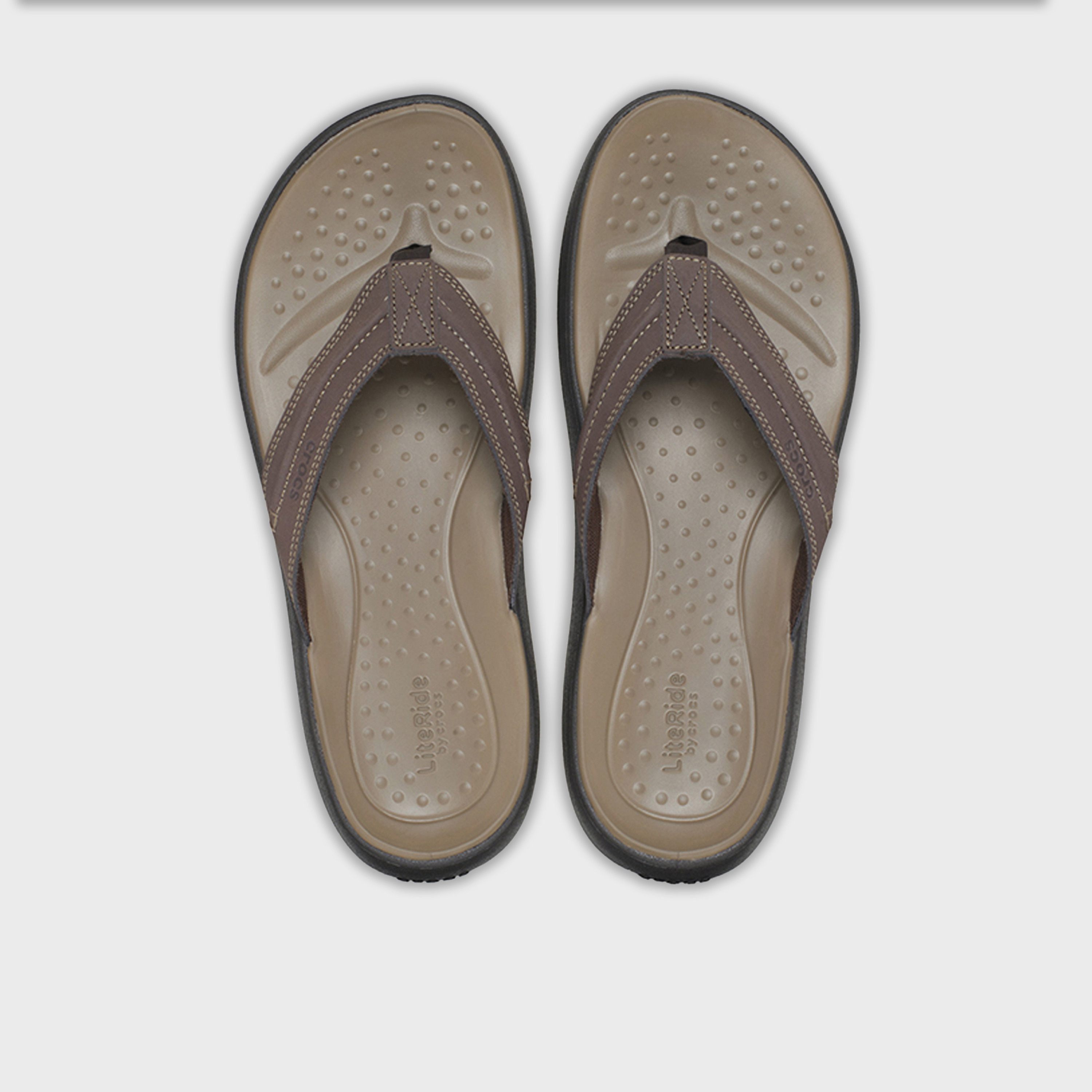 Crocs Men's Slip-On Yukon Vista II LR Thong Sandals | 209332-206-men-shoes-sandals-image-2