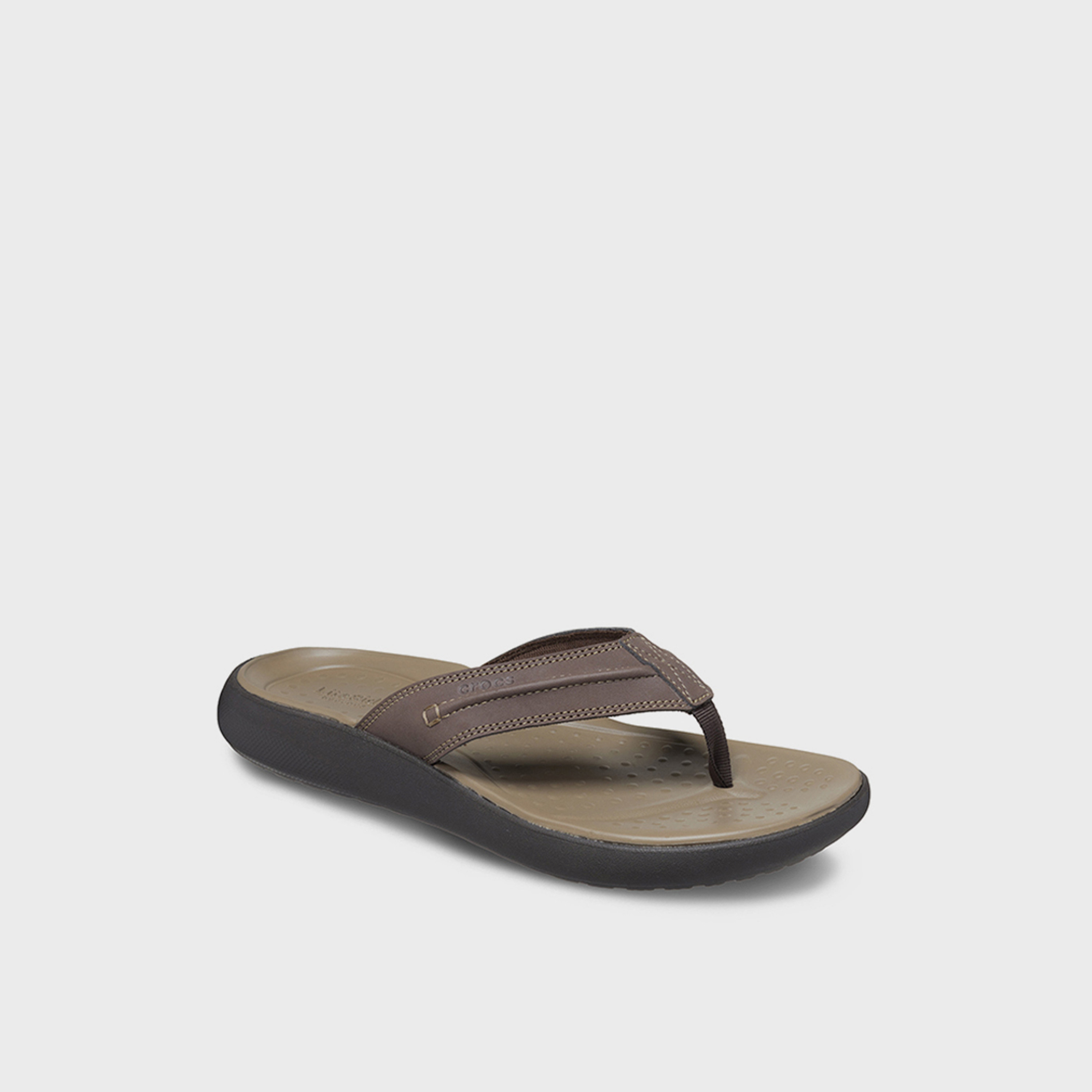 Crocs Men's Slip-On Yukon Vista II LR Thong Sandals | 209332-206-men-shoes-sandals-image-3