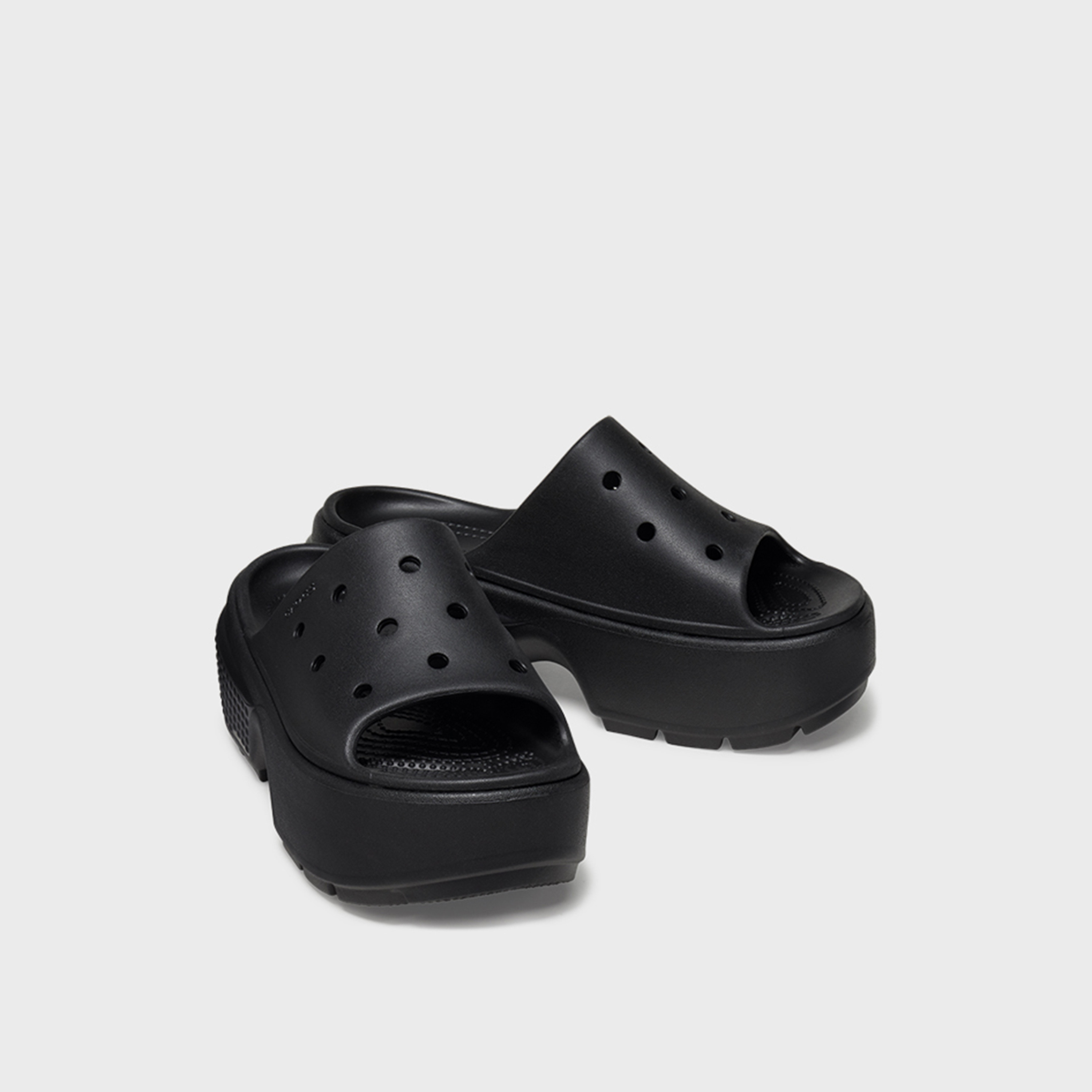 Crocs Slip On Stomp Slide Clogs | 209346-001-women-shoes-sandals-flats-image-1