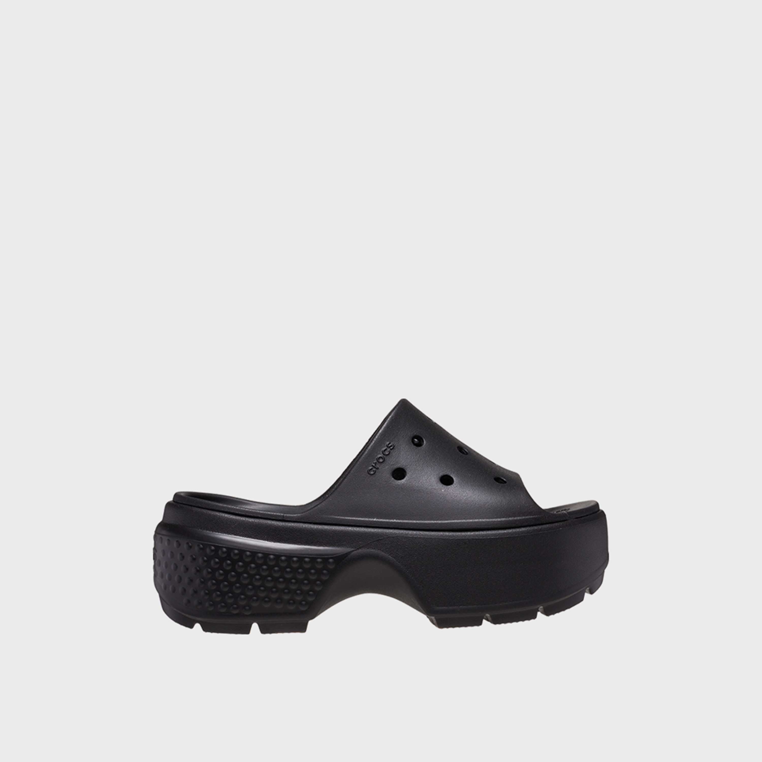 Crocs Slip On Stomp Slide Clogs | 209346-001-women-shoes-sandals-flats-image-5