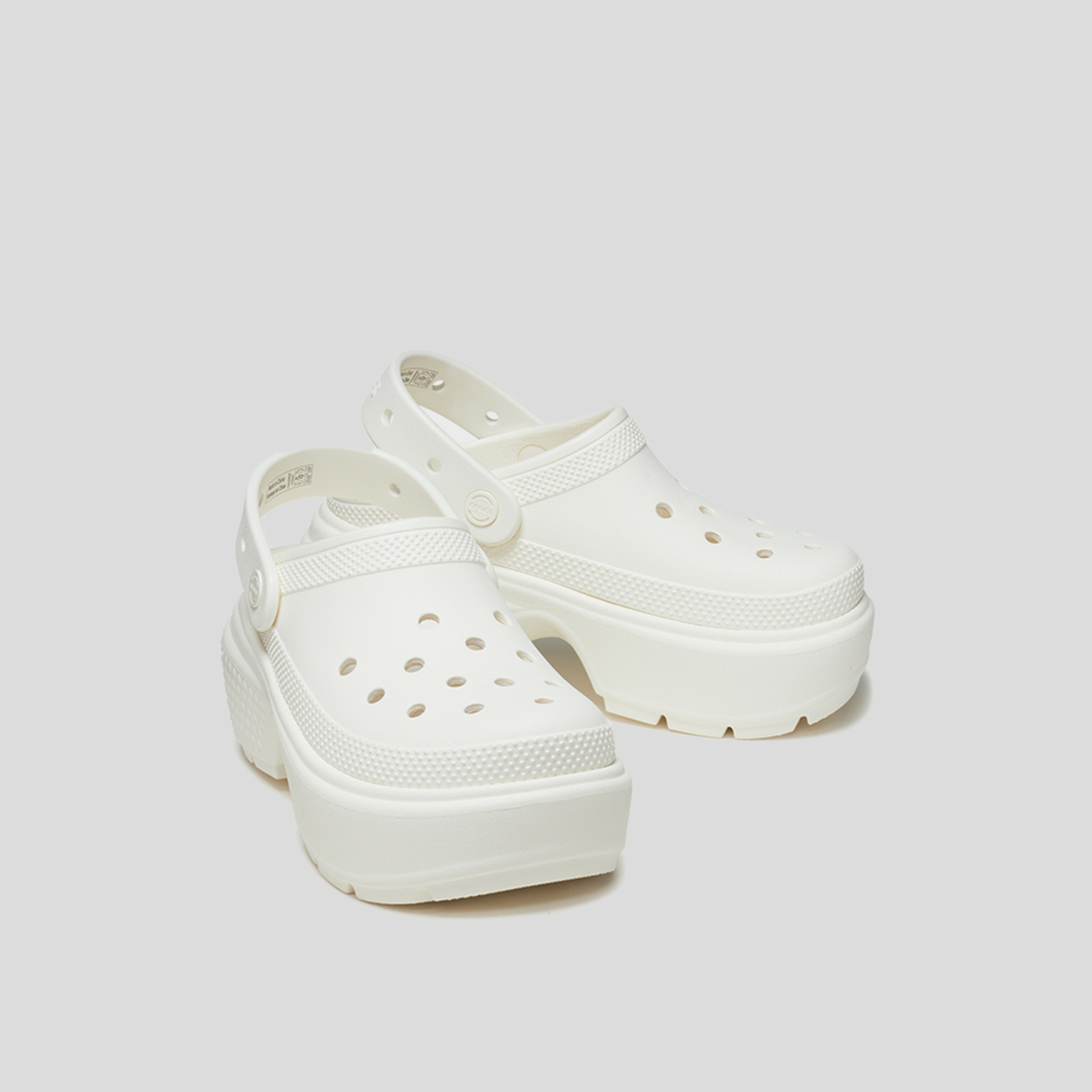 Crocs Slip On Stomp Clogs | 209347-0WV-women-shoes-sandals-flats-image-1