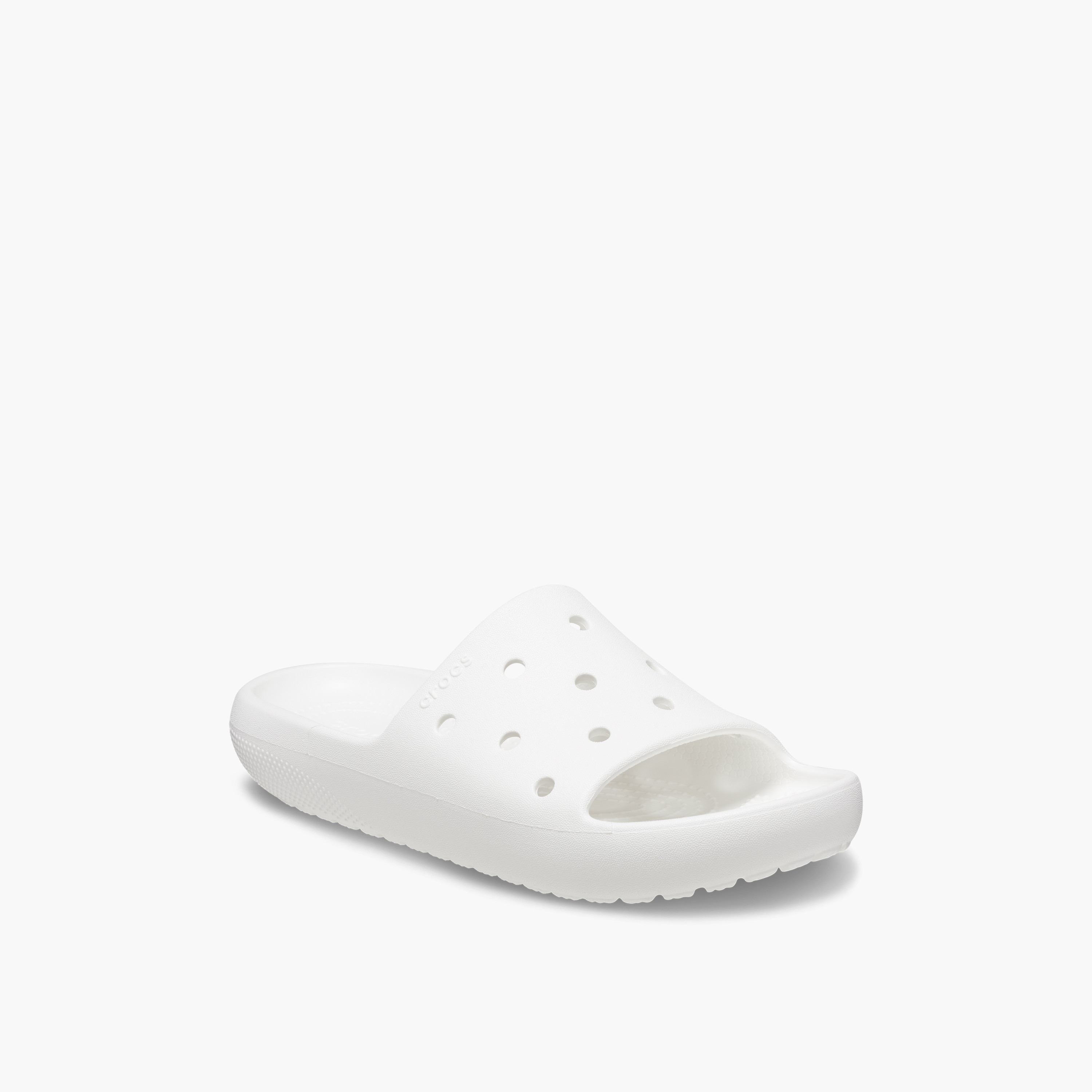 Crocs Unisex Slip On Classic Slide v2 Slides | 209401-100-women-shoes-flipflopsandslides-image-3
