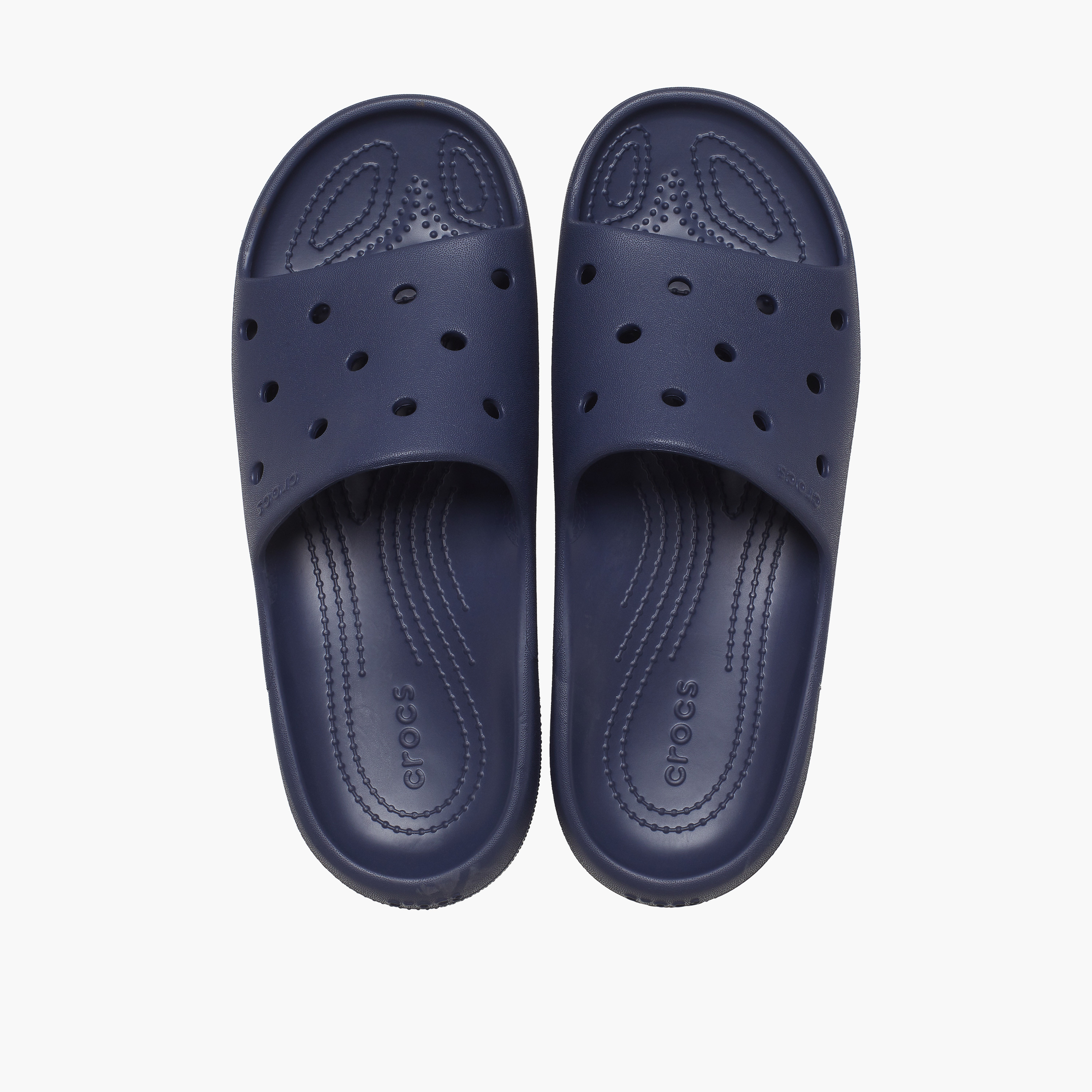 Crocs Unisex Slip On Classic Slide v2 Slides | 209401-410-women-shoes-flipflopsandslides-image-2