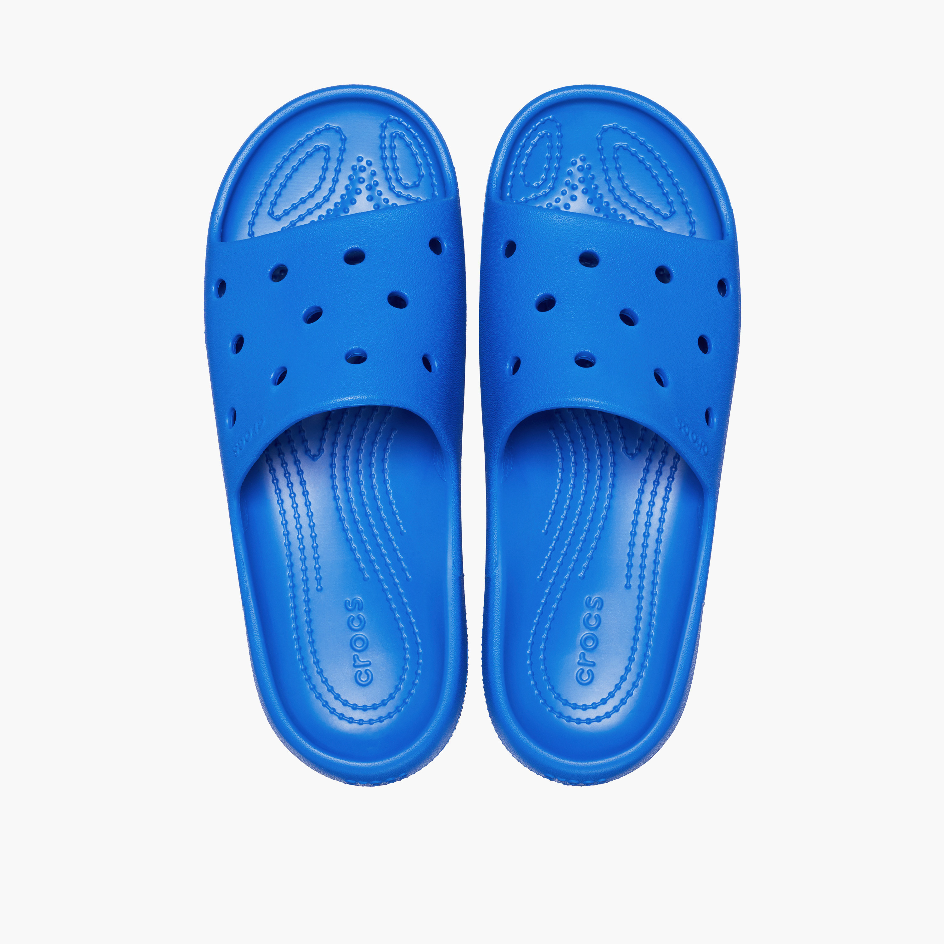 Crocs Unisex Slip On Classic Slide v2 Slides | 209401-4KZ-women-shoes-flipflopsandslides-image-2
