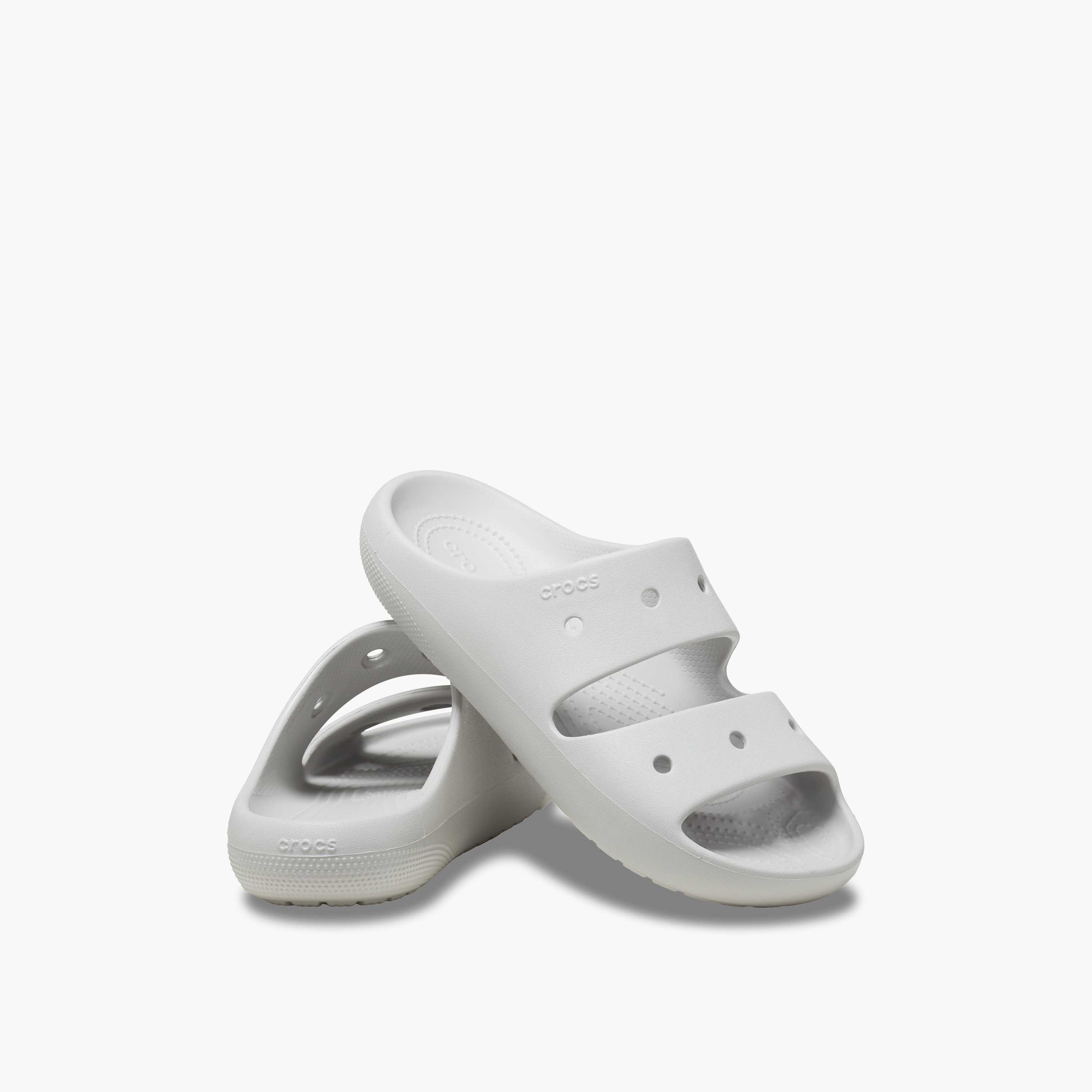 Crocs Unisex Slip On Classic Sandal v2 Slide Sandals | 209403-1FT-women-shoes-sandals-flats-image-1