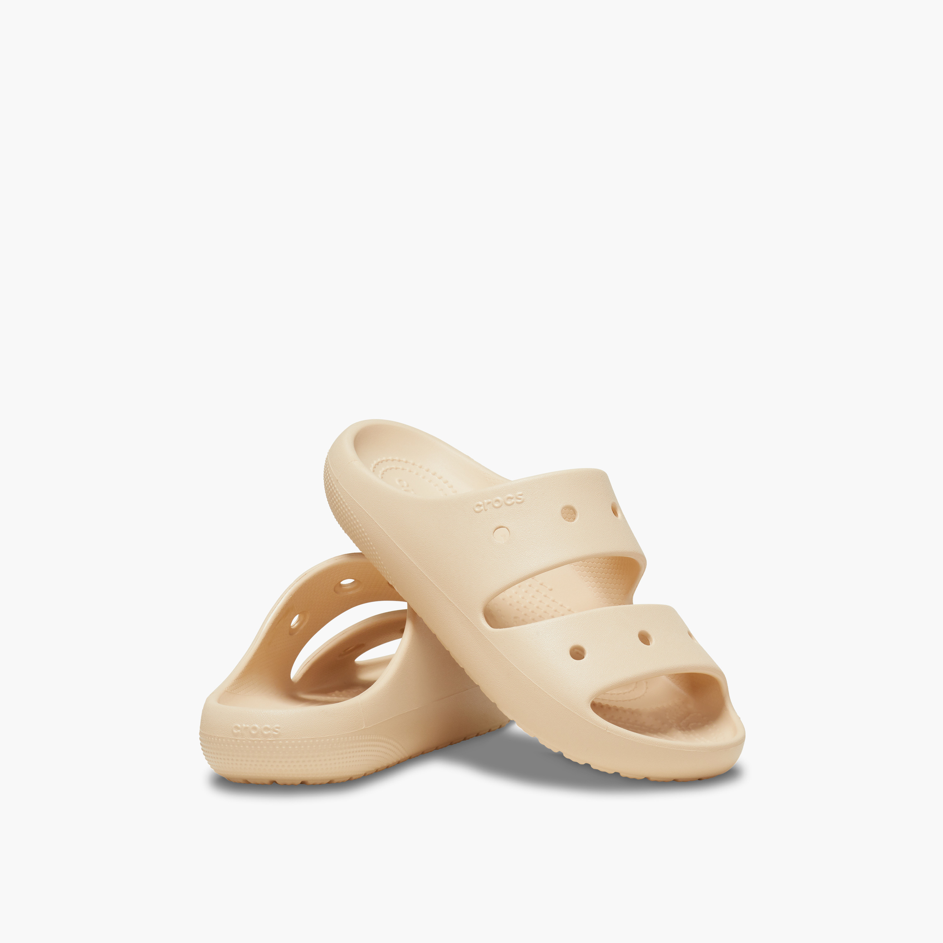 كروكس - صندل كلاسيكي سهل الارتداء للنساء v2 Slide Sandals | 209403-2DS-women-shoes-flipflopsandslides-image-1