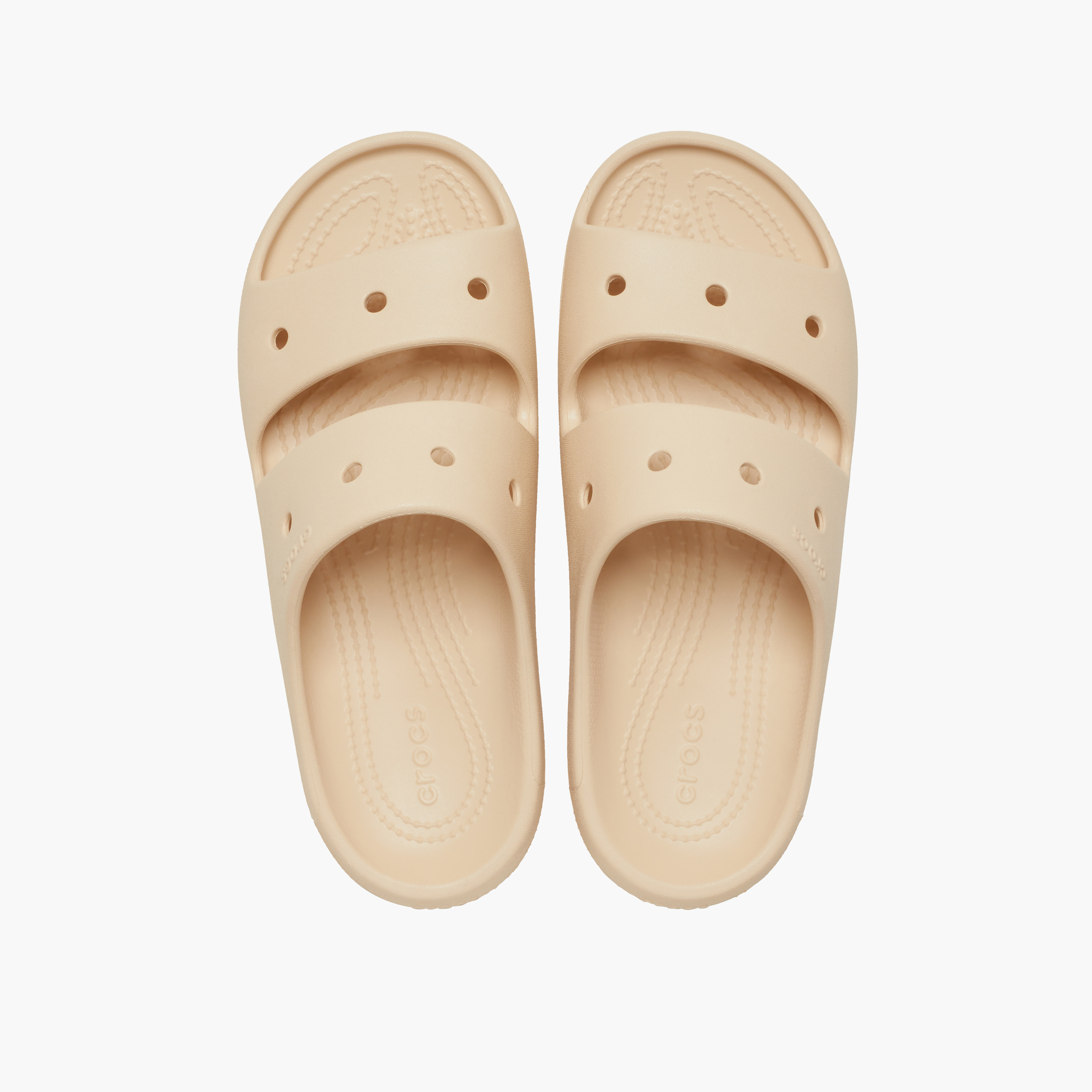 Crocs Women's Slip On Classic Sandal v2 Slide Sandals | 209403-2DS-women-shoes-flipflopsandslides-image-2