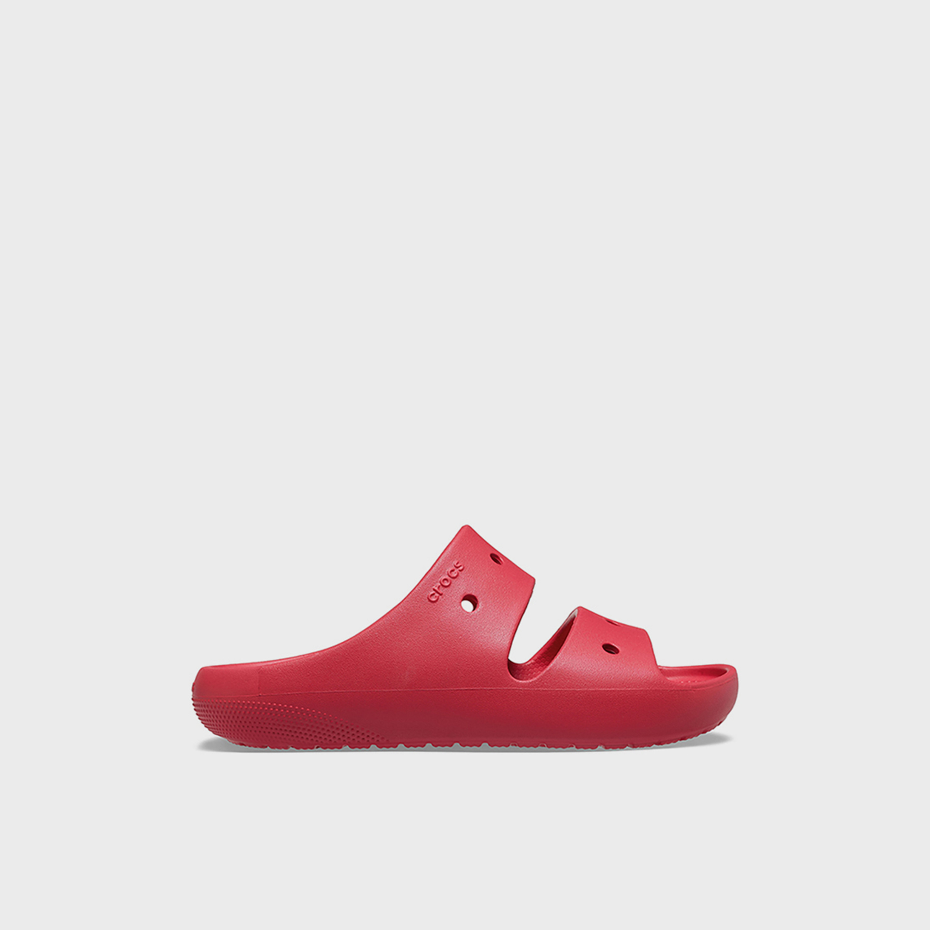 Crocs Women's Slip-On Classic V2 Slide Flat Sandals | 209403-7AQ-women-shoes-sandals-flats-image-5