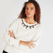 Iconic Embellished Round Neck Sweatshirt with Long Sleeves-Sweatshirts-thumbnailMobile-4