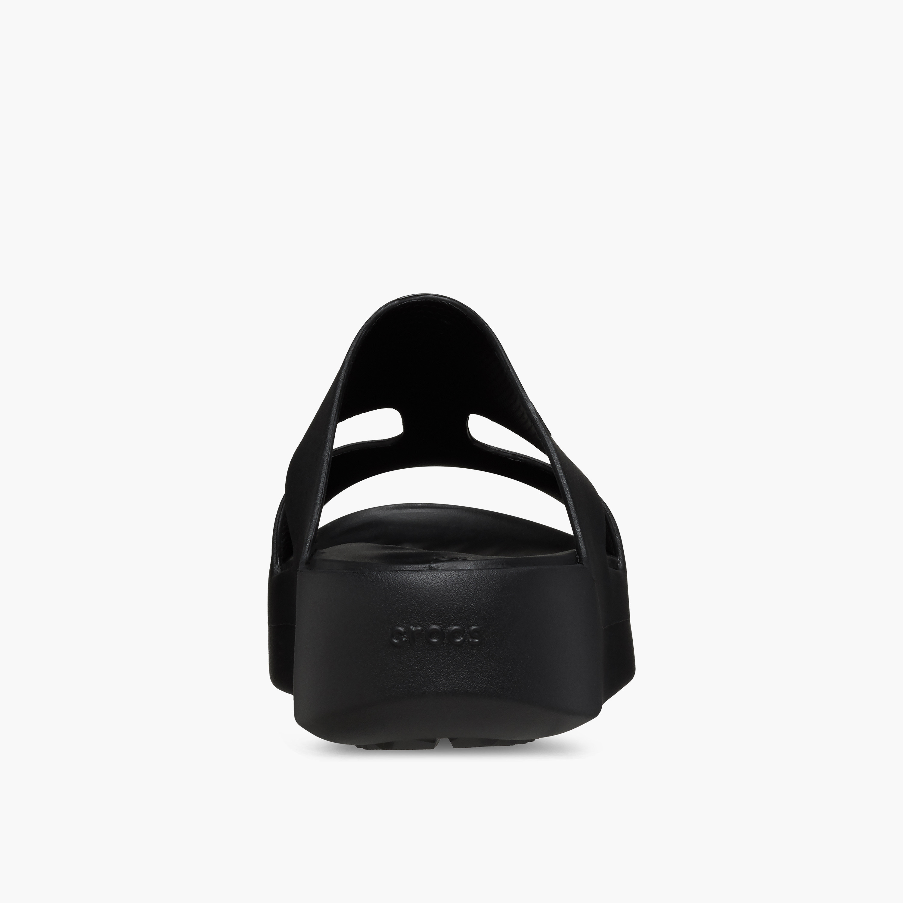 Crocs Women's Slip On Getaway Platform H-Strap Slide Sandals | 209409-001-women-shoes-sandals-flats-image-4