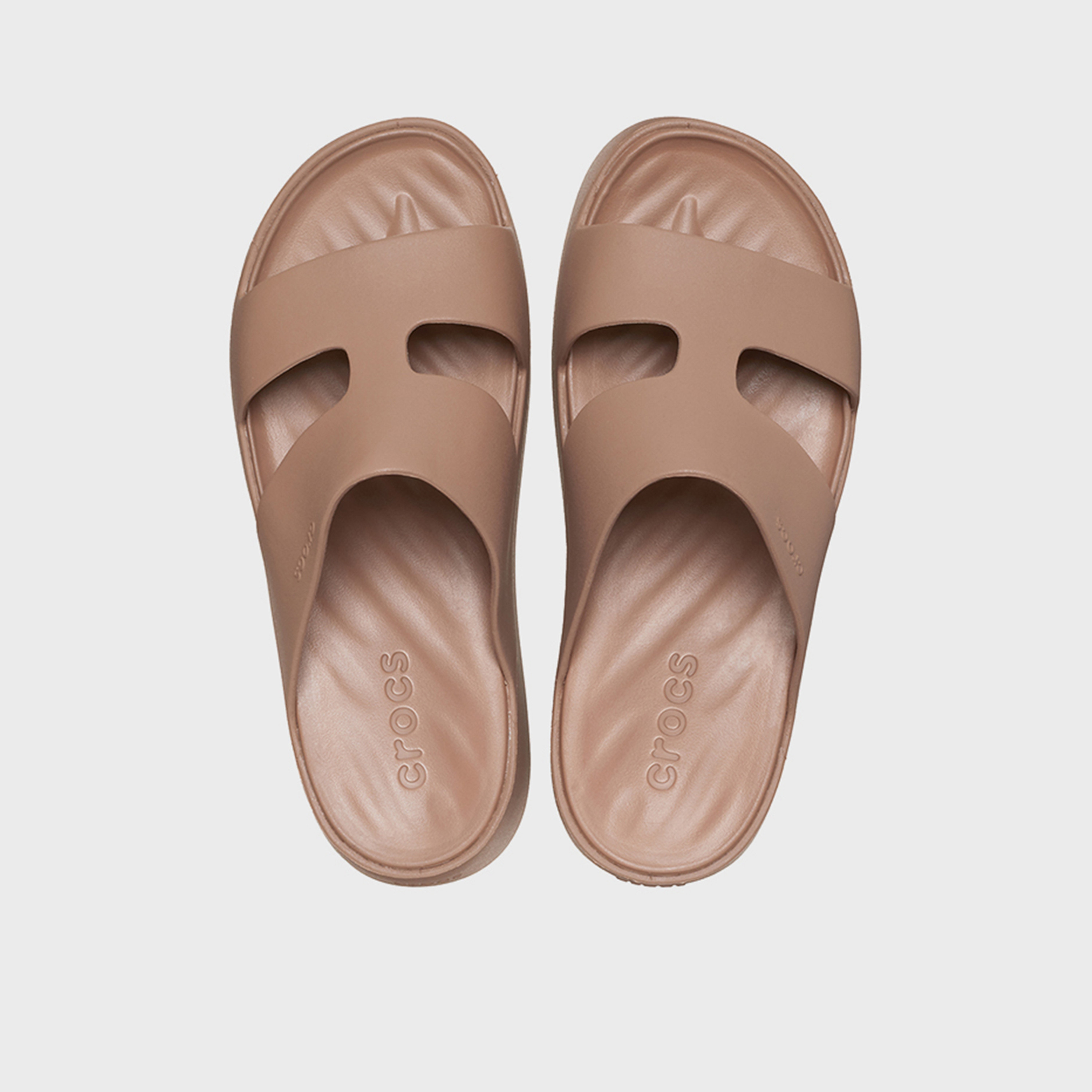 Crocs Women's Slip-On Getaway Platform Slide Sandals | 209409-2Q9-women-shoes-sandals-flats-image-2