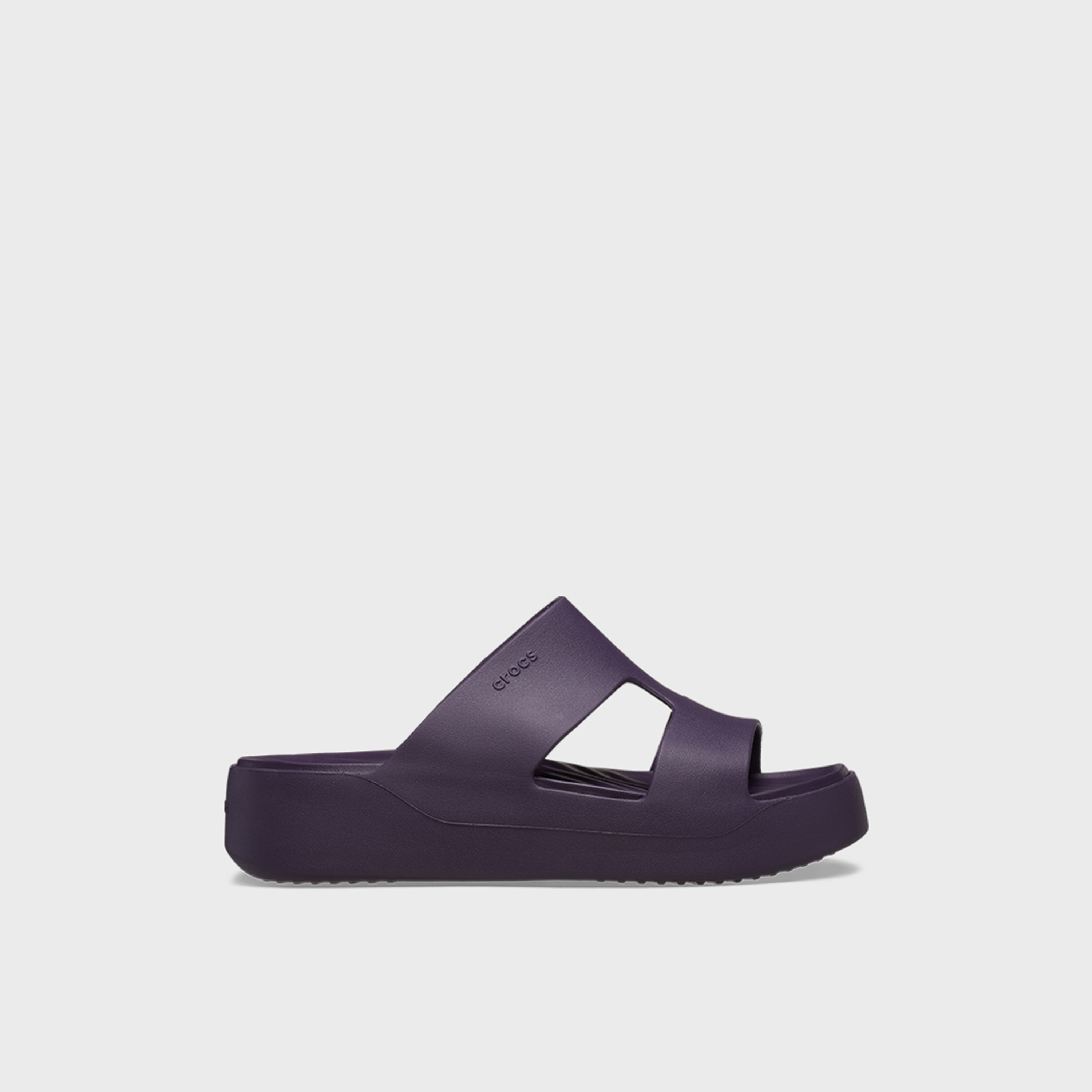 Crocs Women's Slip On Getaway Platform H-Strap Slide Sandals | 209409-5AS-women-shoes-sandals-flats-image-3