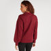 Iconic Embroidered Crew Neck Sweatshirt with Long Sleeves-Sweatshirts-thumbnailMobile-3