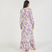 Iconic Floral Print Maxi Dress with Long Sleeves and Gathered Hem-Dresses-thumbnailMobile-3